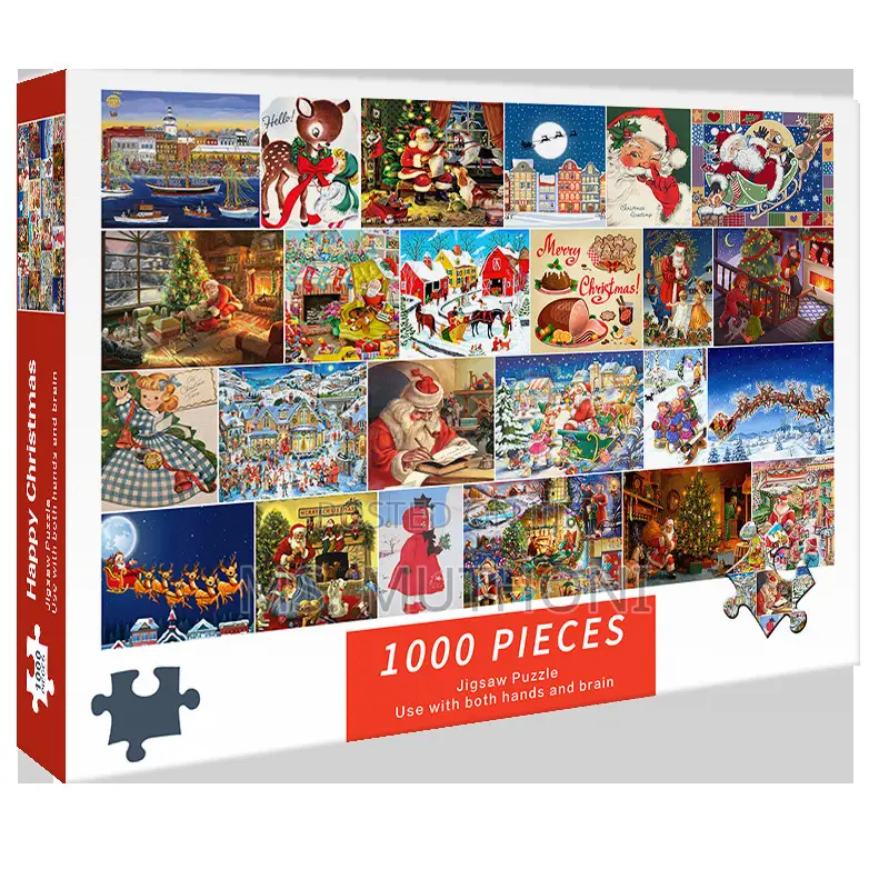 Christmas Jigsaw Puzzles 1000 Pieces For Kid Teen Adult,