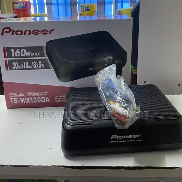 Offer! Pioneer Slimline Underseat Powered Subwoofer 160w Tswx130da