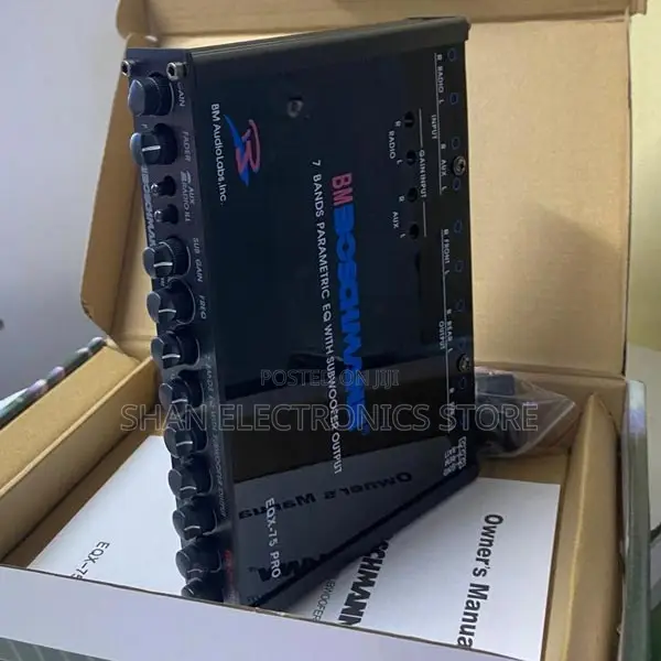 Quality Boschmann Equalizer Eqx-75 Pro 7 Band