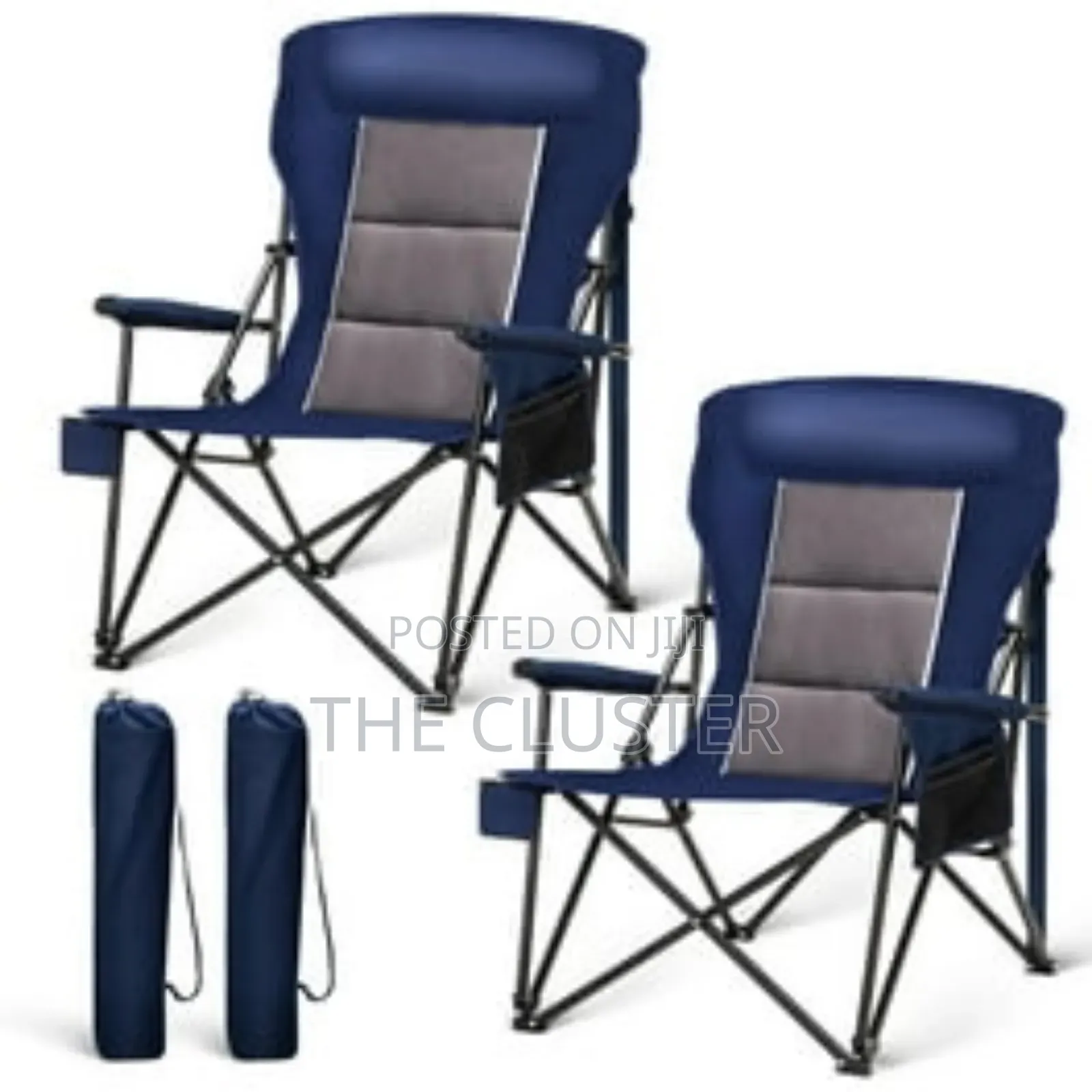 Heavy-Duty Outdoor/Indoor Fordable Camping Chairs