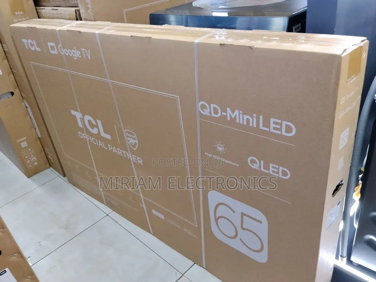 TCL 65′′ 65c6k Premium Qd-Miniled Google TV