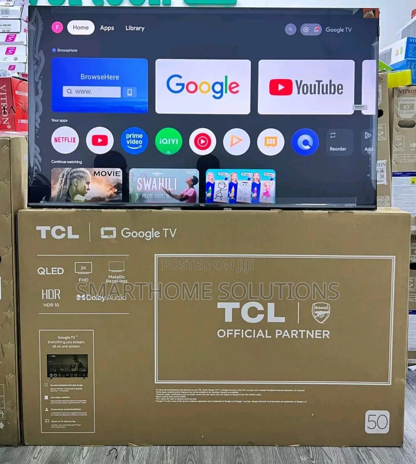 Brand New Tcl 50 Inch Qled Tv