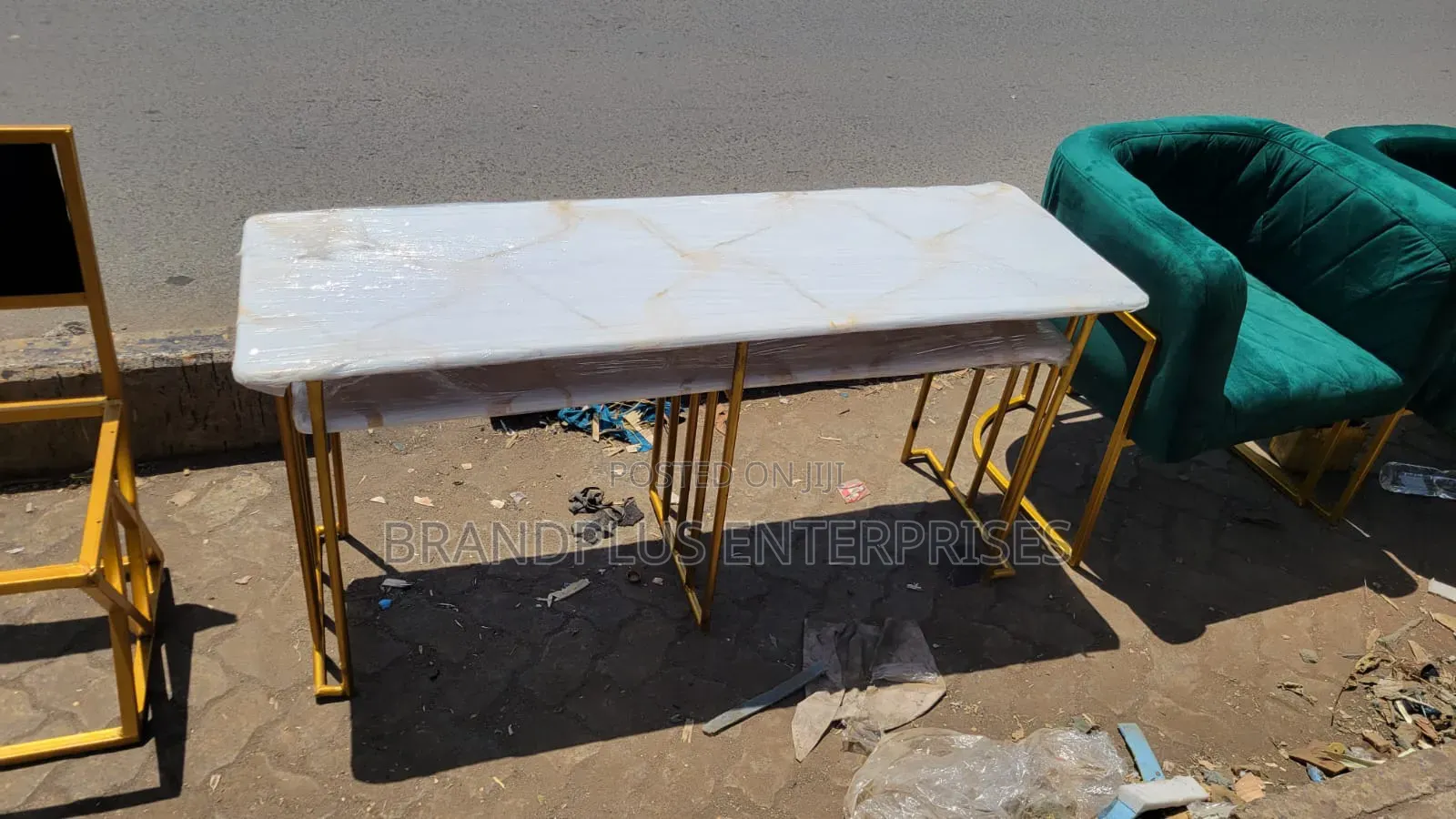 Double Manicure Table Set