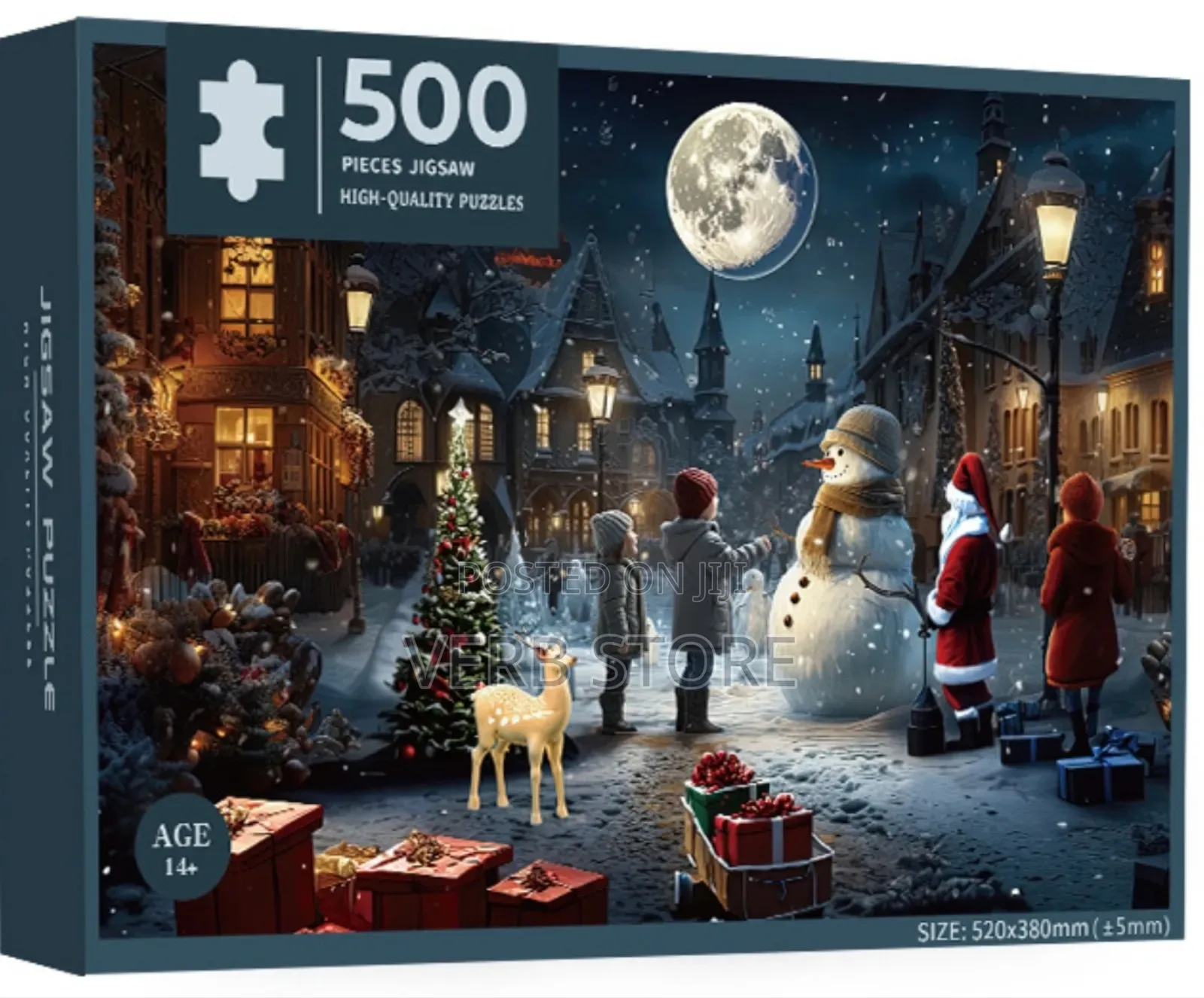Consider Our 500 PCS Christmas Jigsaw Puzzles