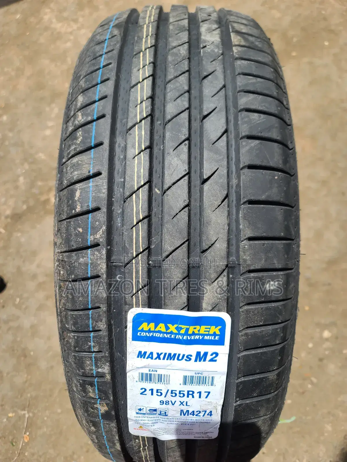215/55r17 Maxtrek Tires