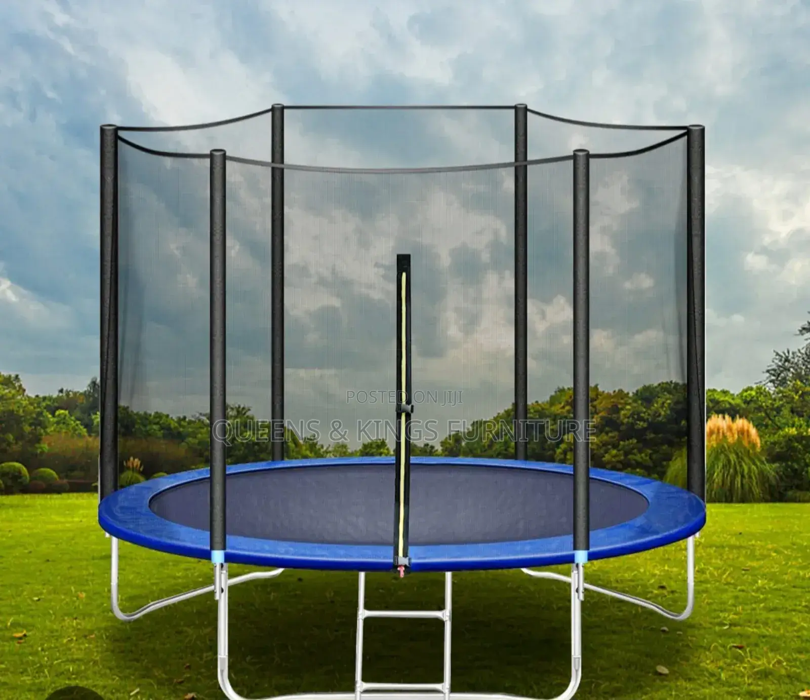 4ft Kids and Adults Heavy Duty Trampoline Strong Steel Frames Safety