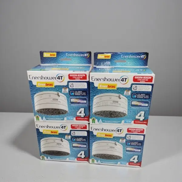 Enerbras Enershower 4t Shower Head Heater for Borehole Water Heating