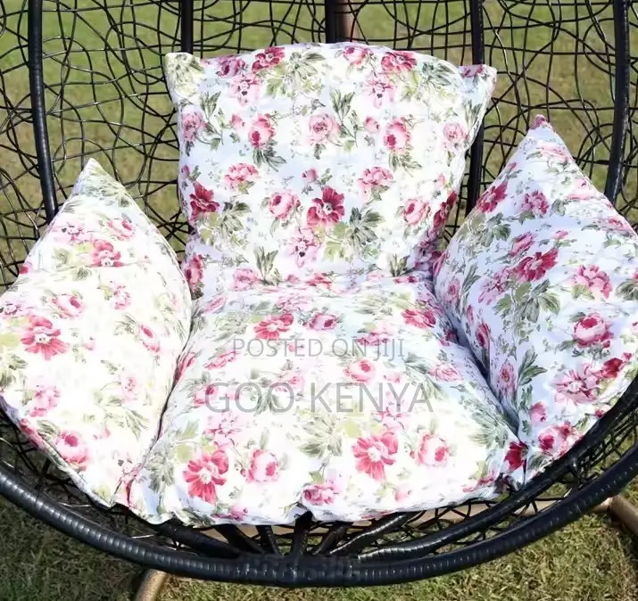 Home Chairs; Balcony Patio Rattan Hanging Egg Swing Seat Steel Stand