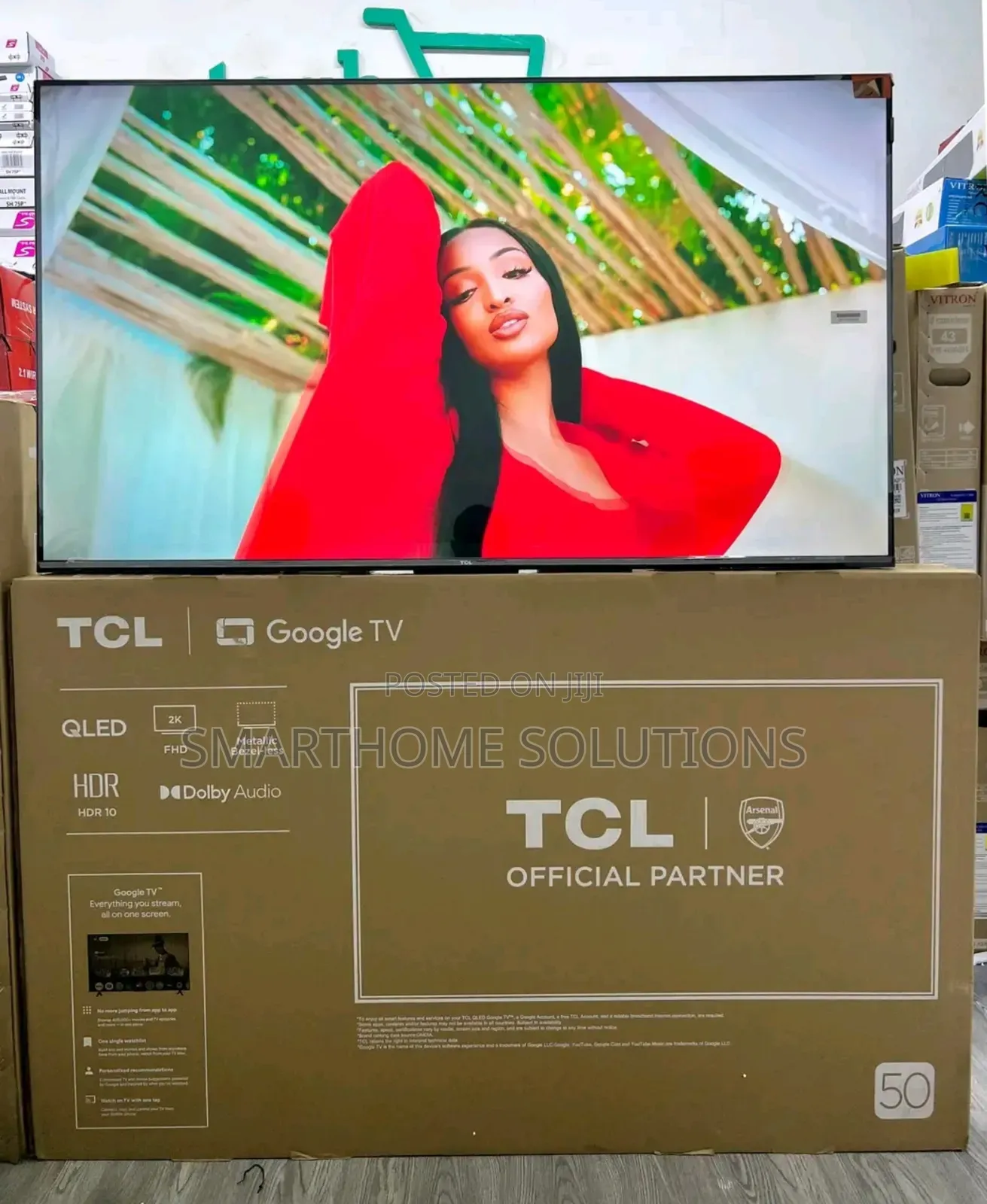 Tcl Qled 50” Inch 50