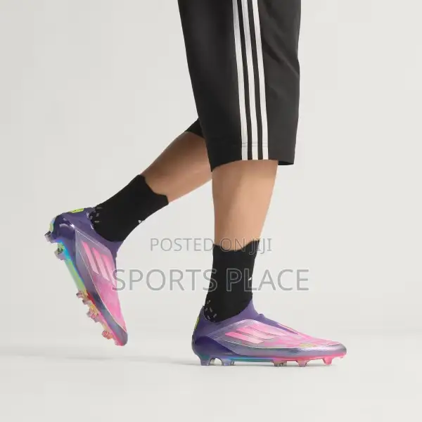 F50 Elite Lamine Yamal Laceless Fg Boots - Purple