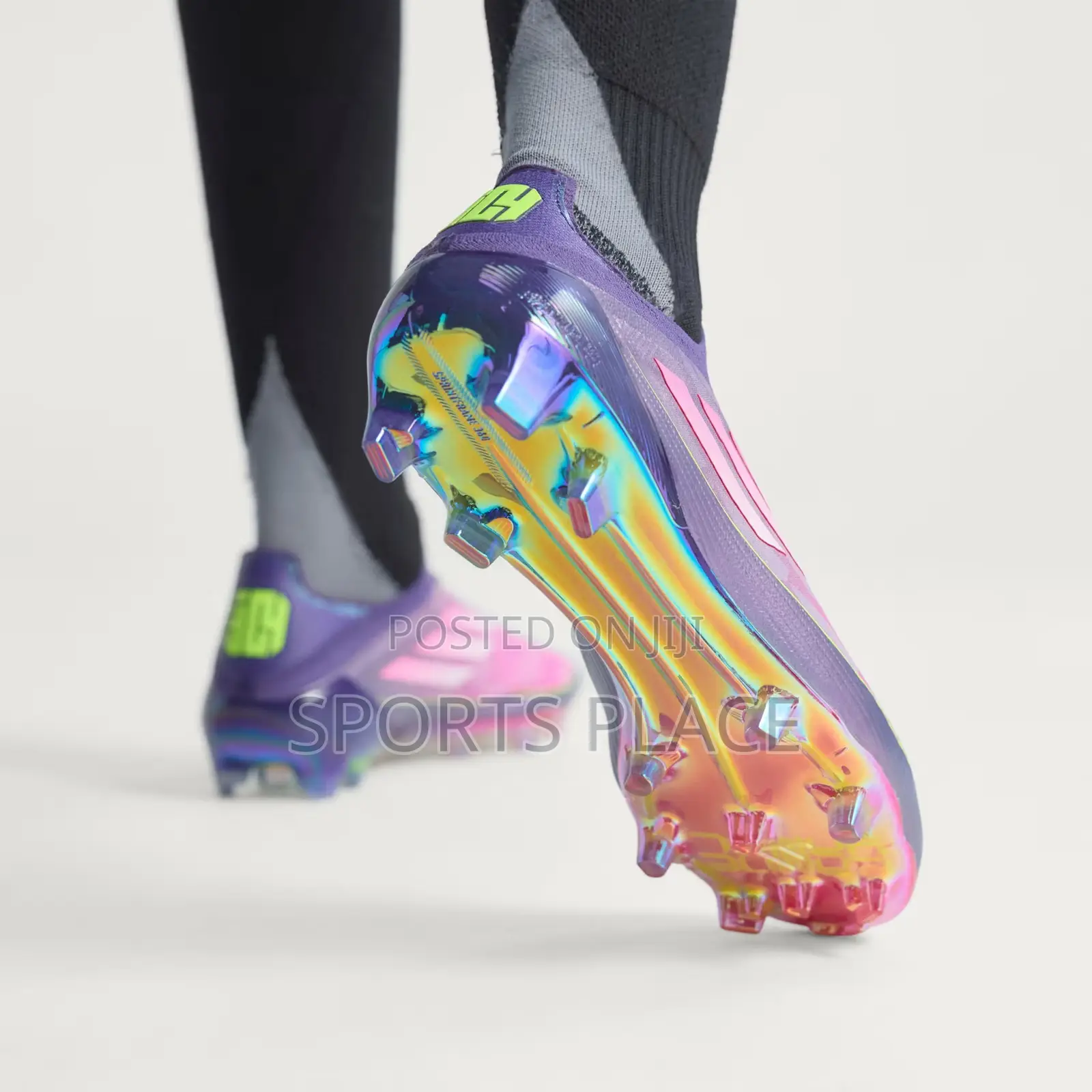 F50 Elite Lamine Yamal Laceless Fg Boots - Purple
