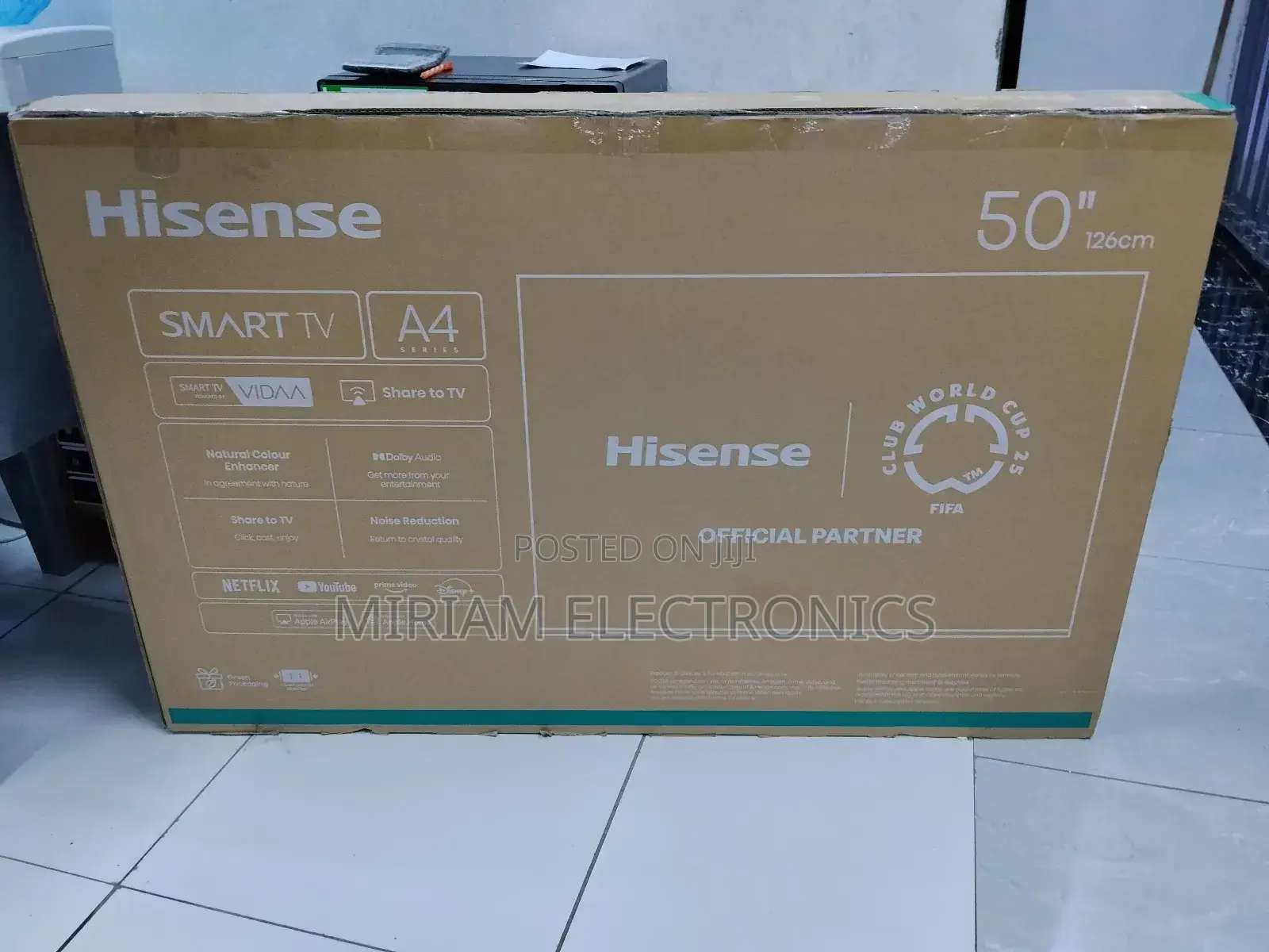 Hisense 50" Smart A4 Full Hd Tv