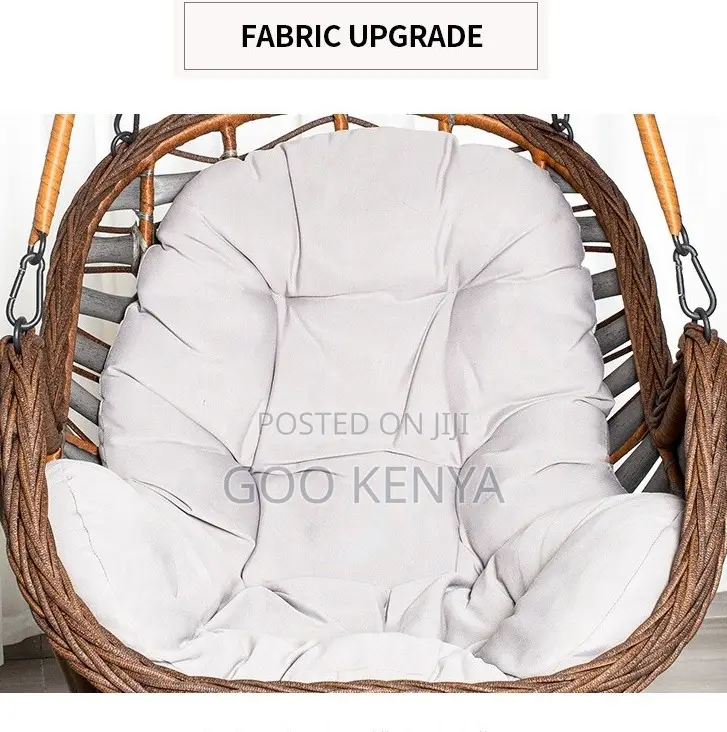 Home Chair; Rattan Basket Swing for Home and Outdoor Swing Chair