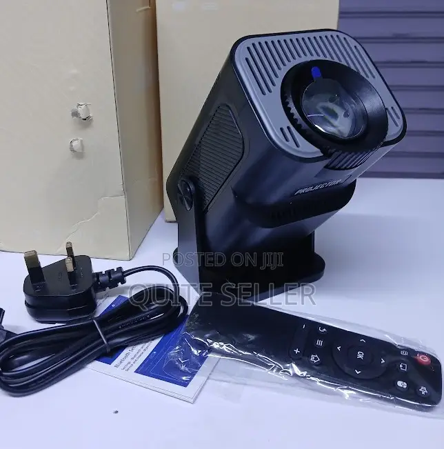 180° Rotatable, Auto Keystone Correction Hy320 Mini Projector