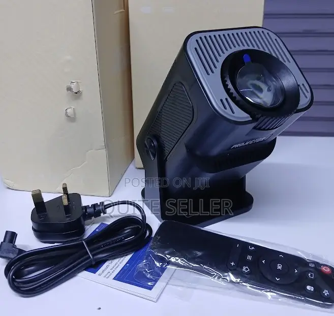 180° Rotatable, Auto Keystone Correction Hy320 Mini Projector