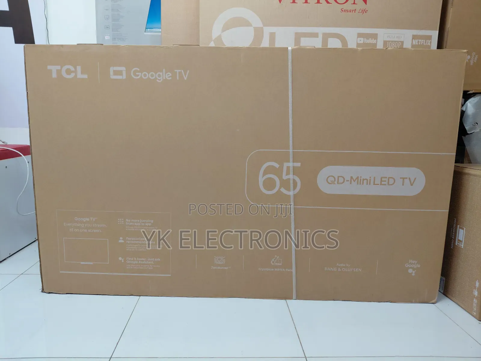 TCL 65c8k 65 Inch 2025 Premium Qd-Miniled Tv