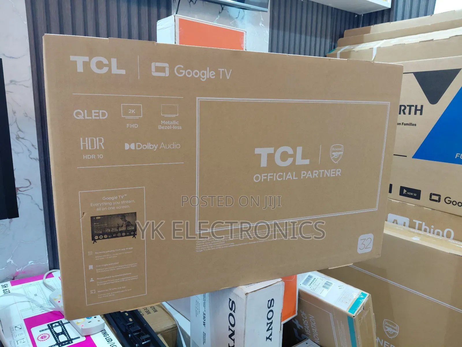 TCL 32s5k 32-Inch Qled Google Tv Smart Android Full Hd HDR 10