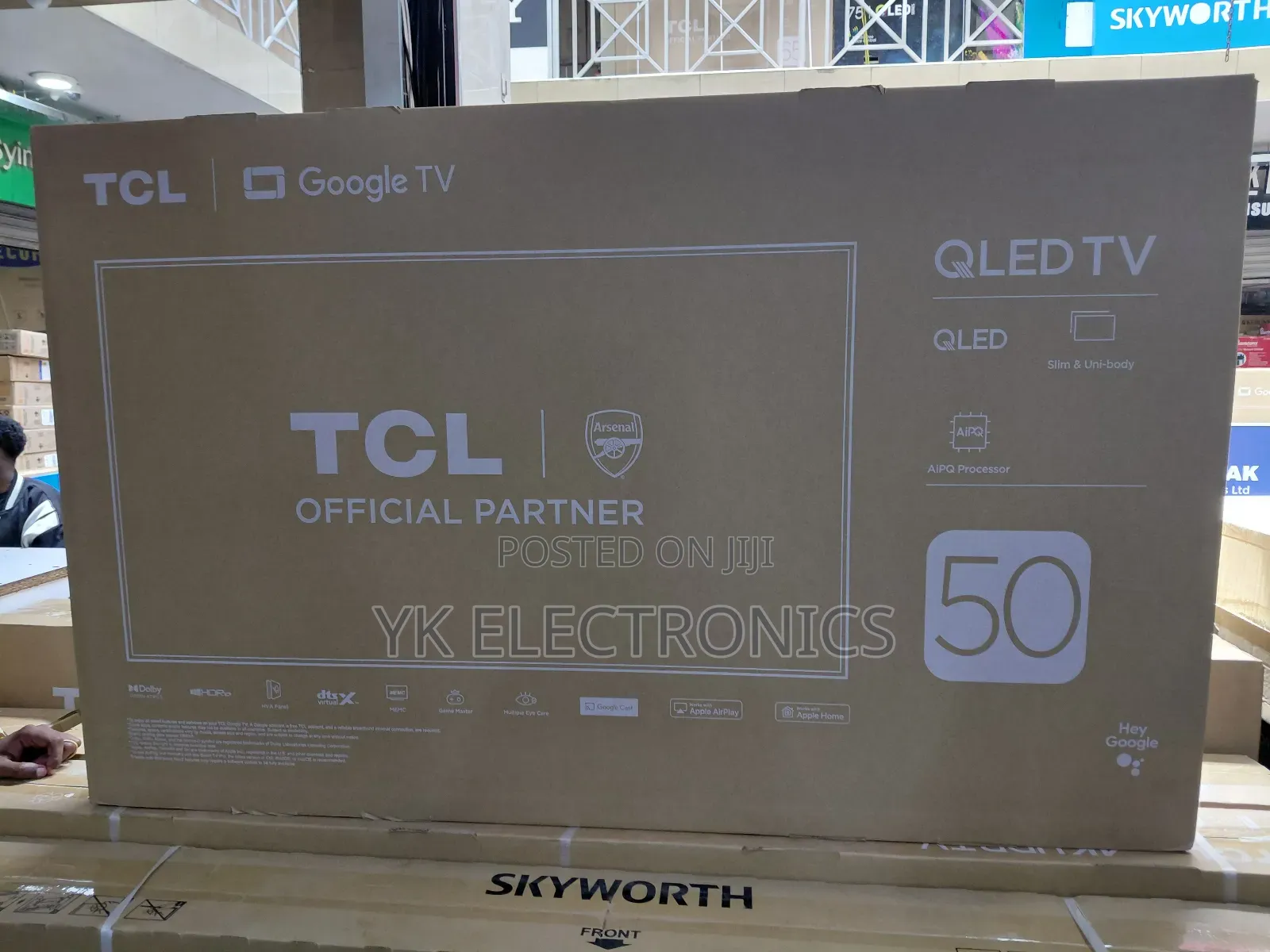 TCL 50inch Qled Smart Tv 50t6c