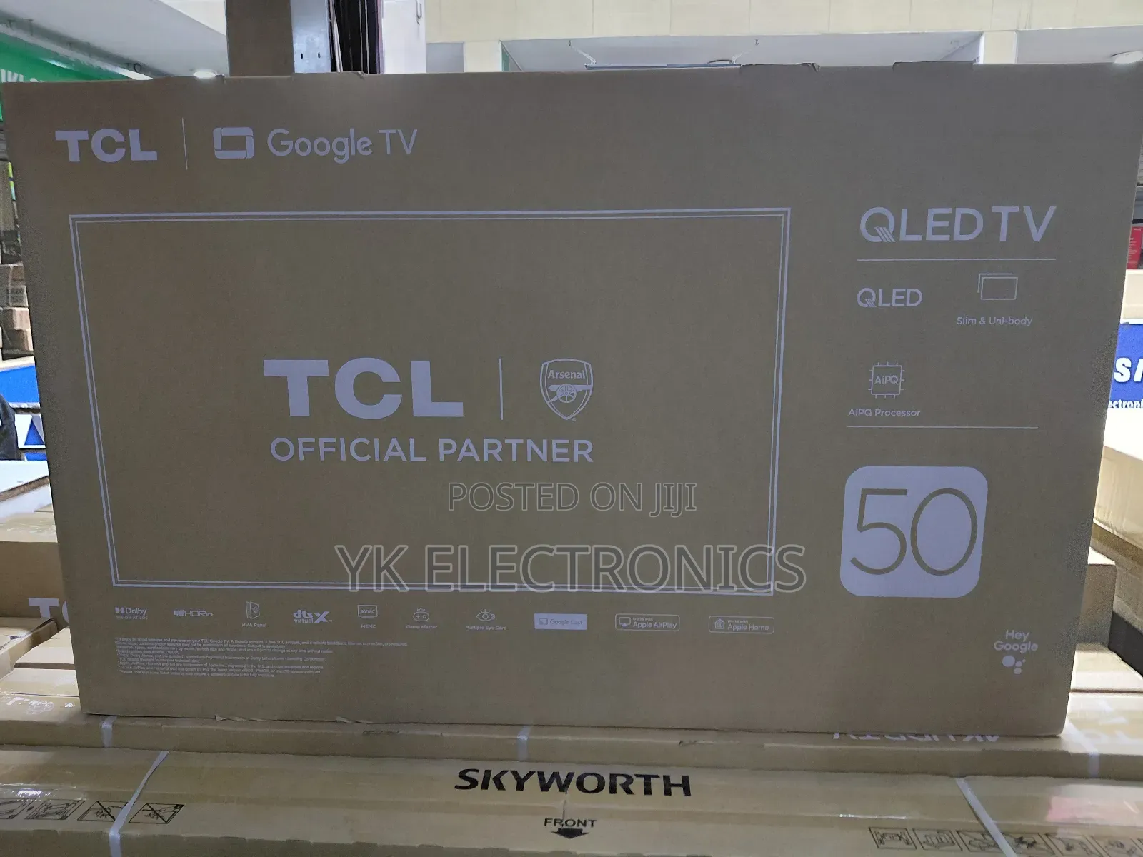 TCL 50inch Qled Smart Tv 50t6c