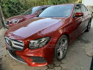 Mercedes-Benz E200 2018 Red