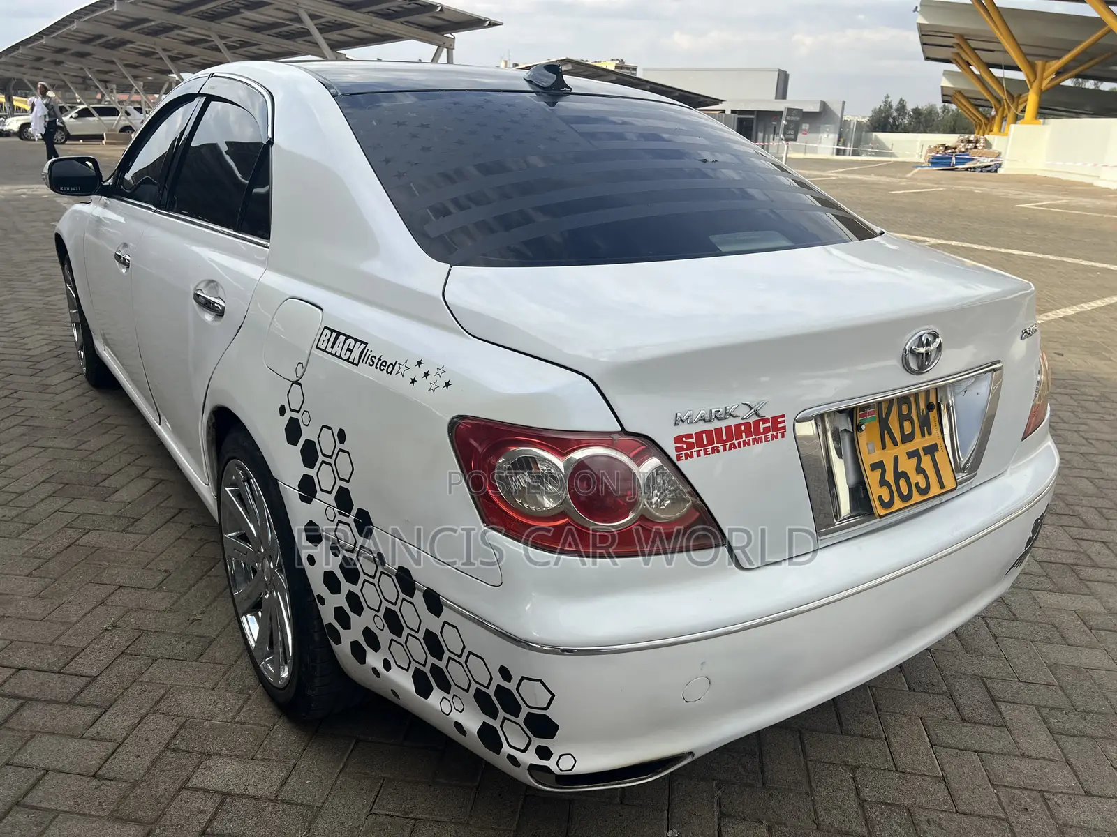 Toyota Mark X 2007 Off white