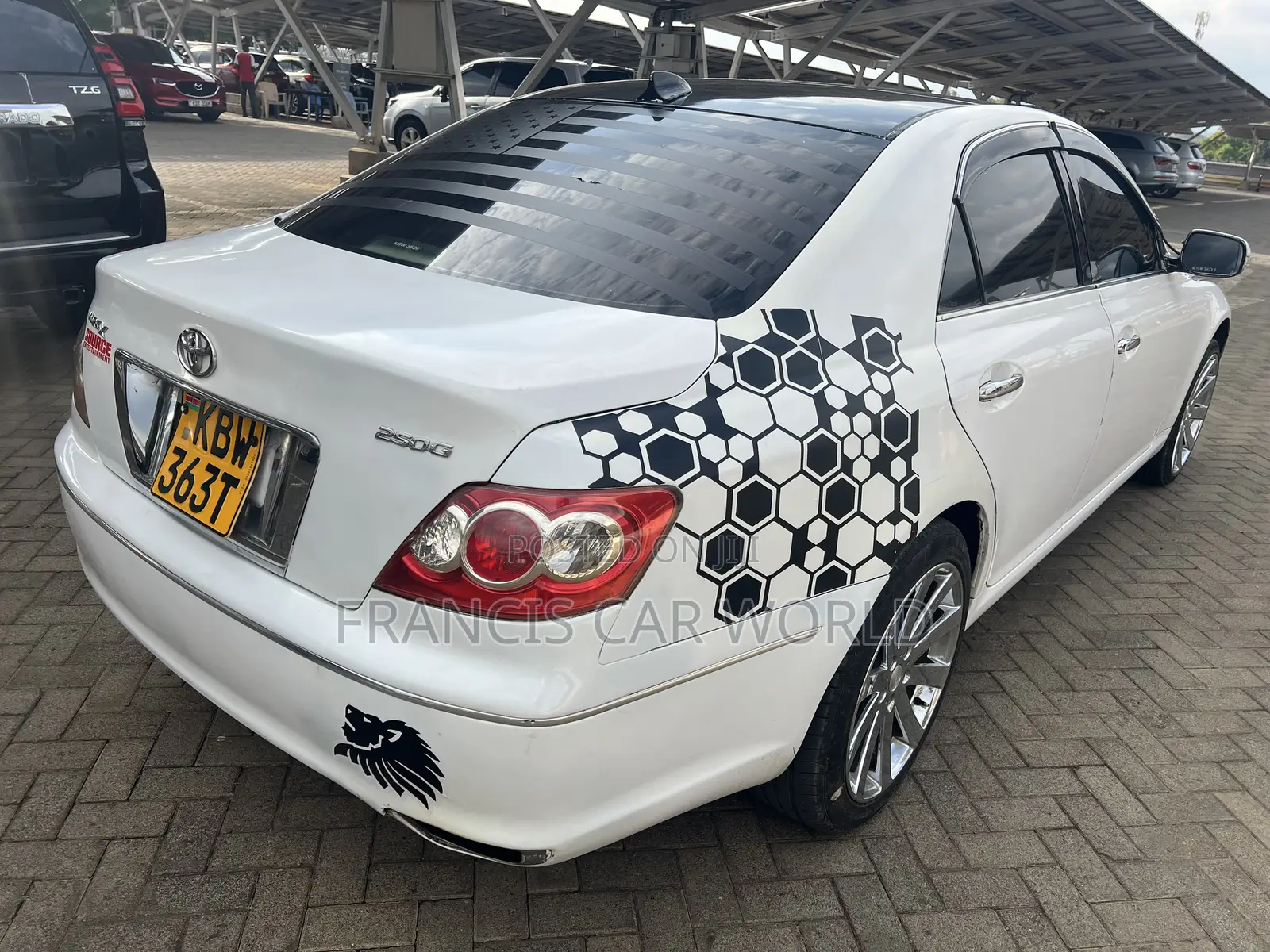 Toyota Mark X 2007 Off white