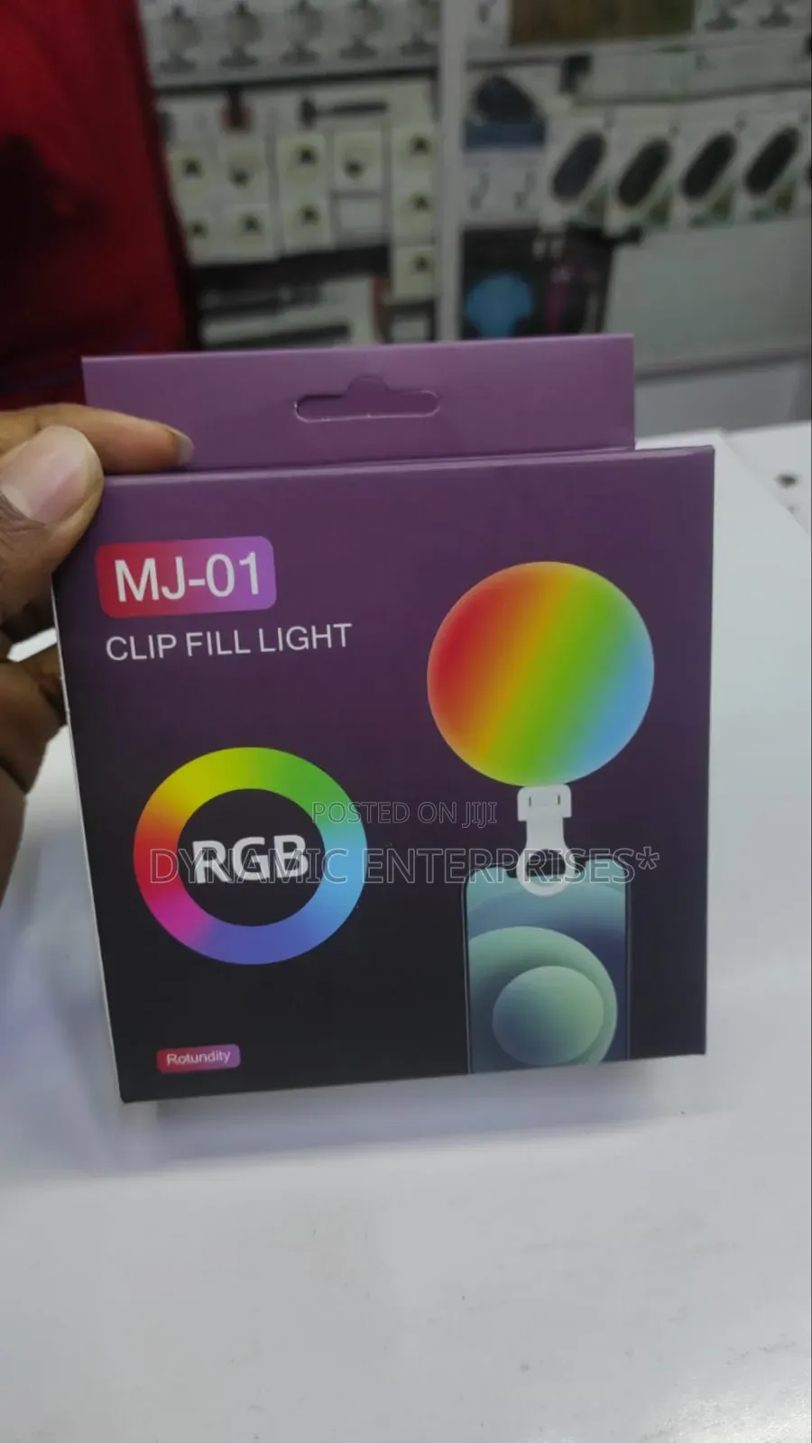 Mj-01 RGB Clip Fill Light