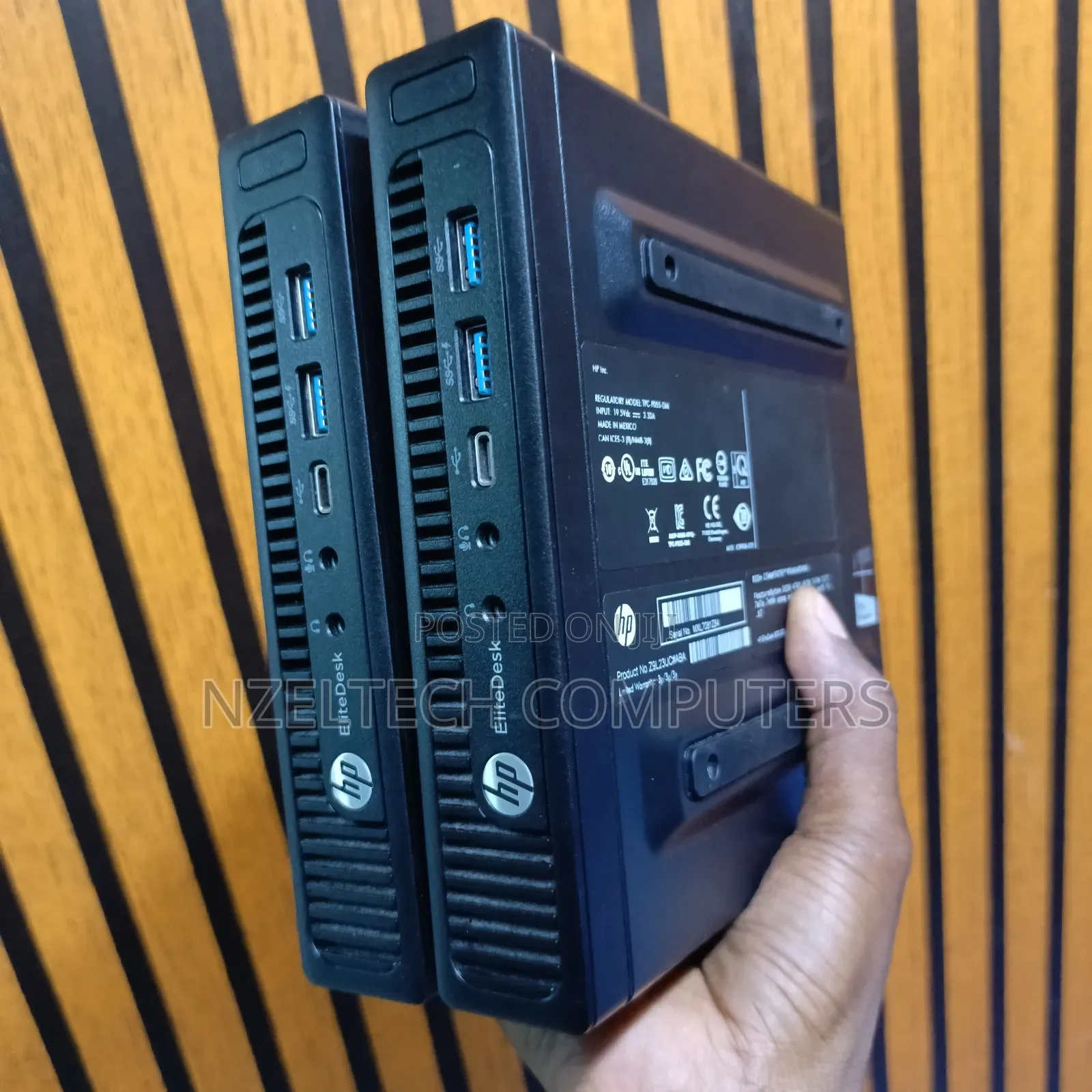 Desktop Computer HP EliteDesk 800 8GB Intel Core i5 SSD 256GB
