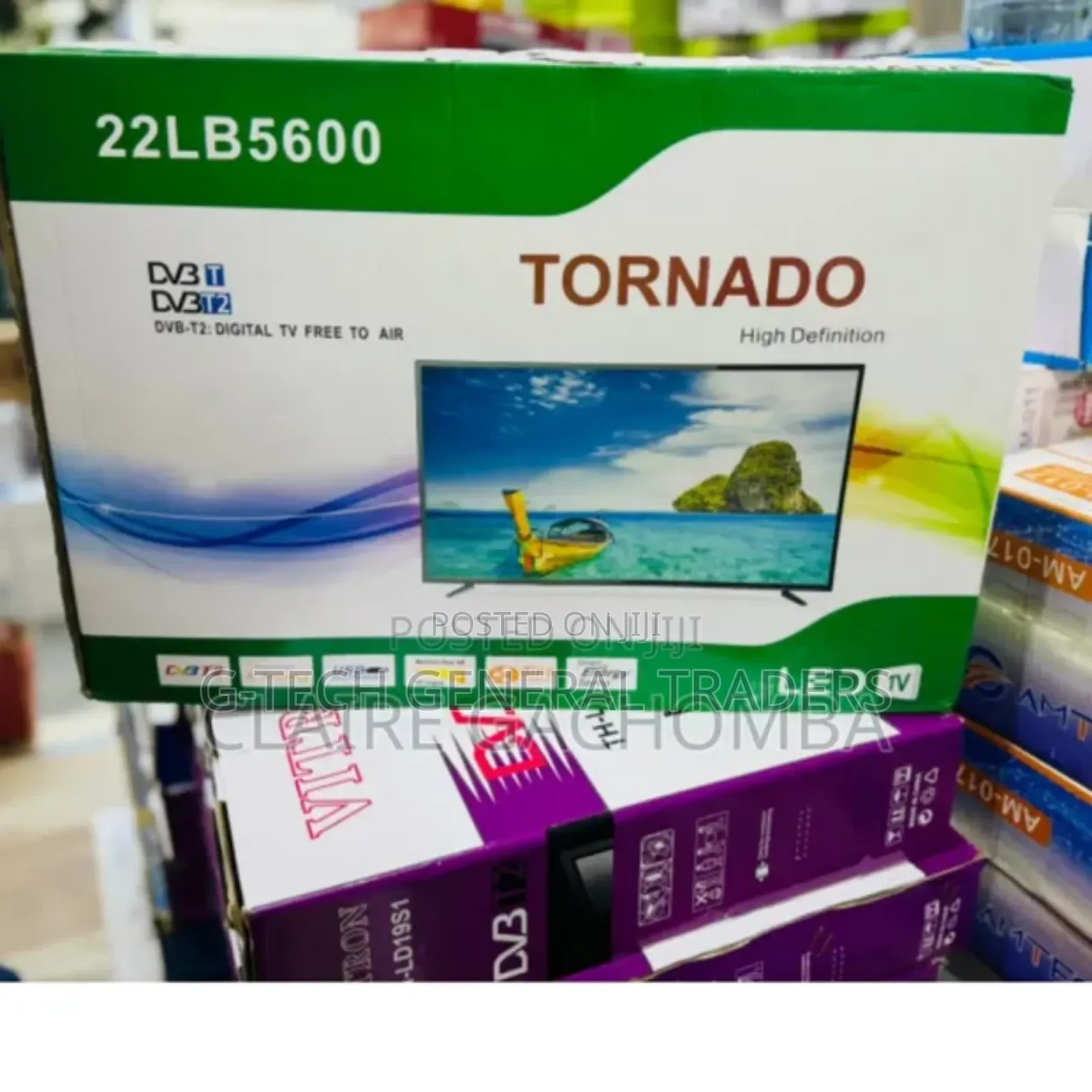 Tornado 22inch Digital Free To Air Led Tv