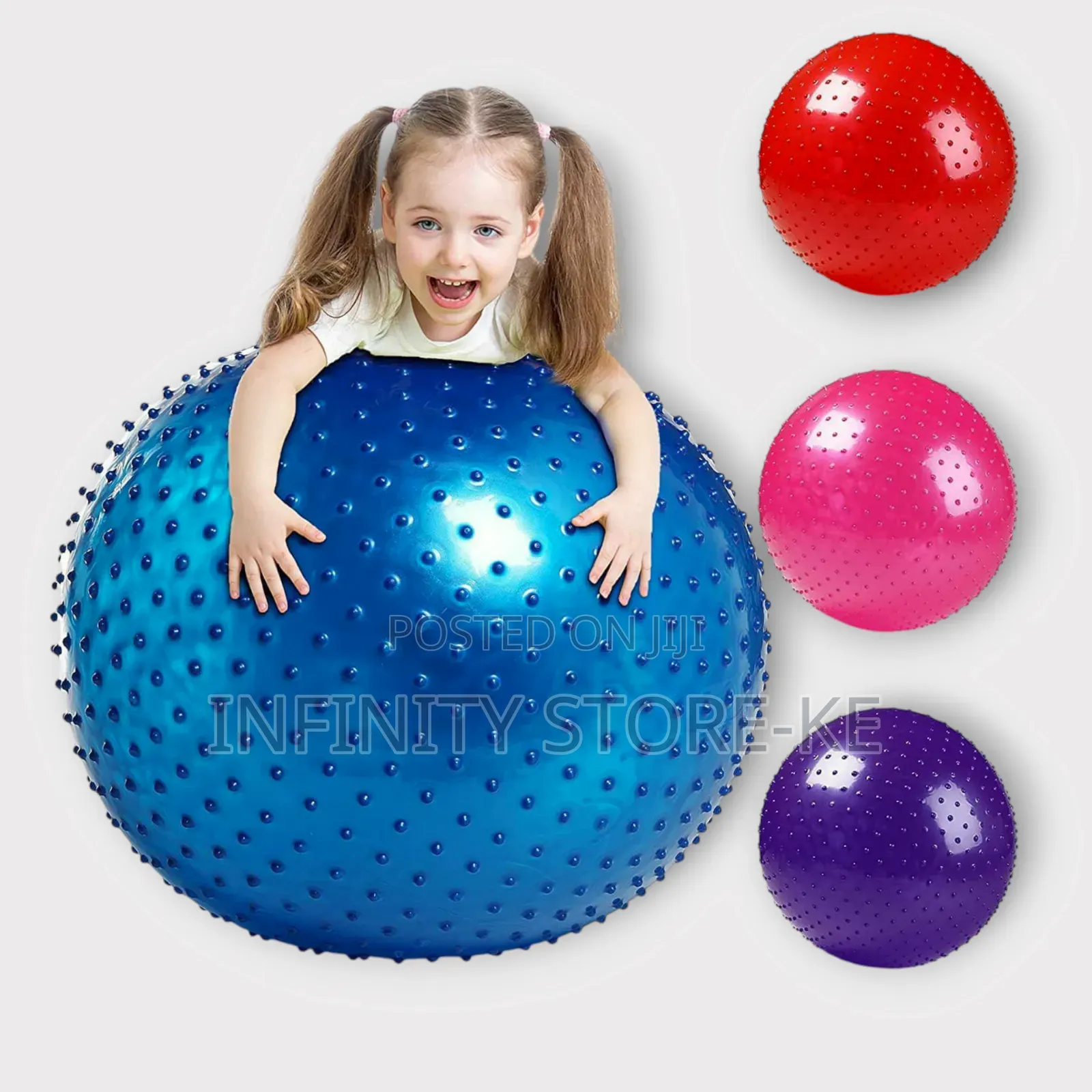 Spiked Massage Exercise/Pregnancy Yoga Ball + Free Electric Pump
