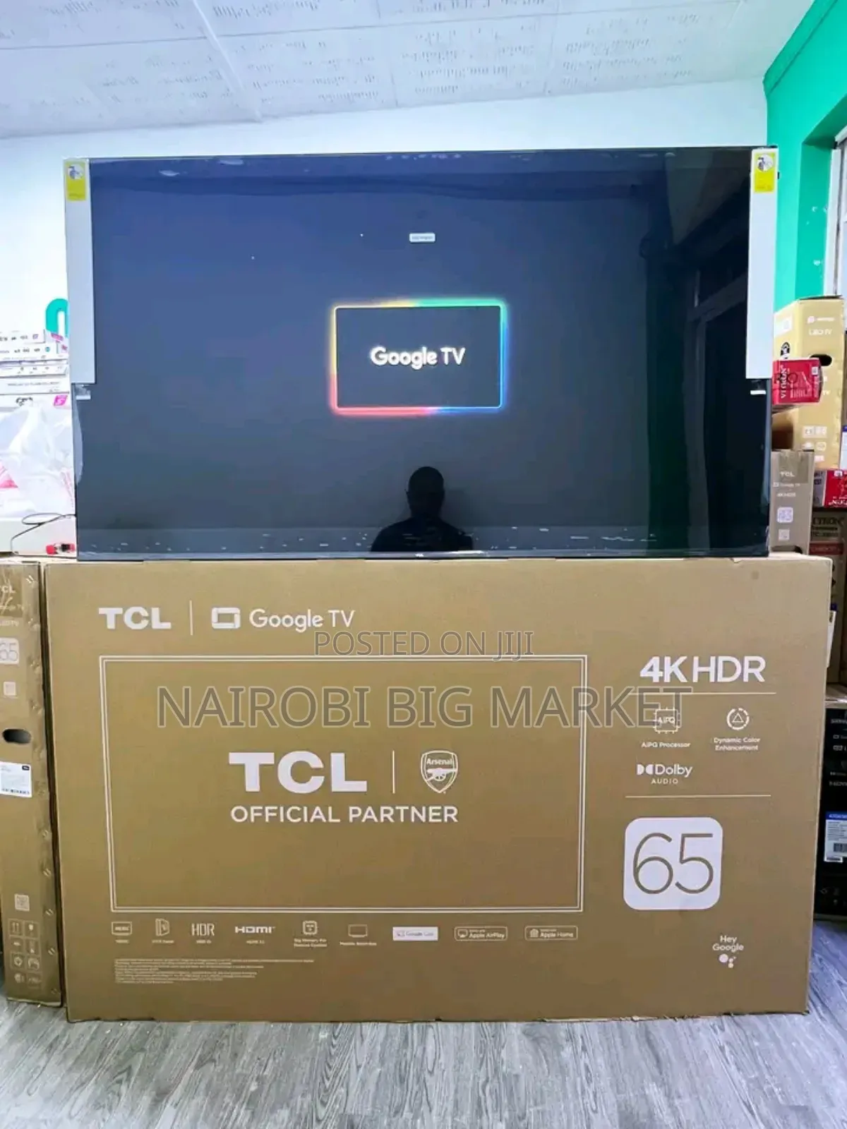 Tcl 65v6c 65 Inch 4k Uhd Smart Tv Hdr10 Google Tv