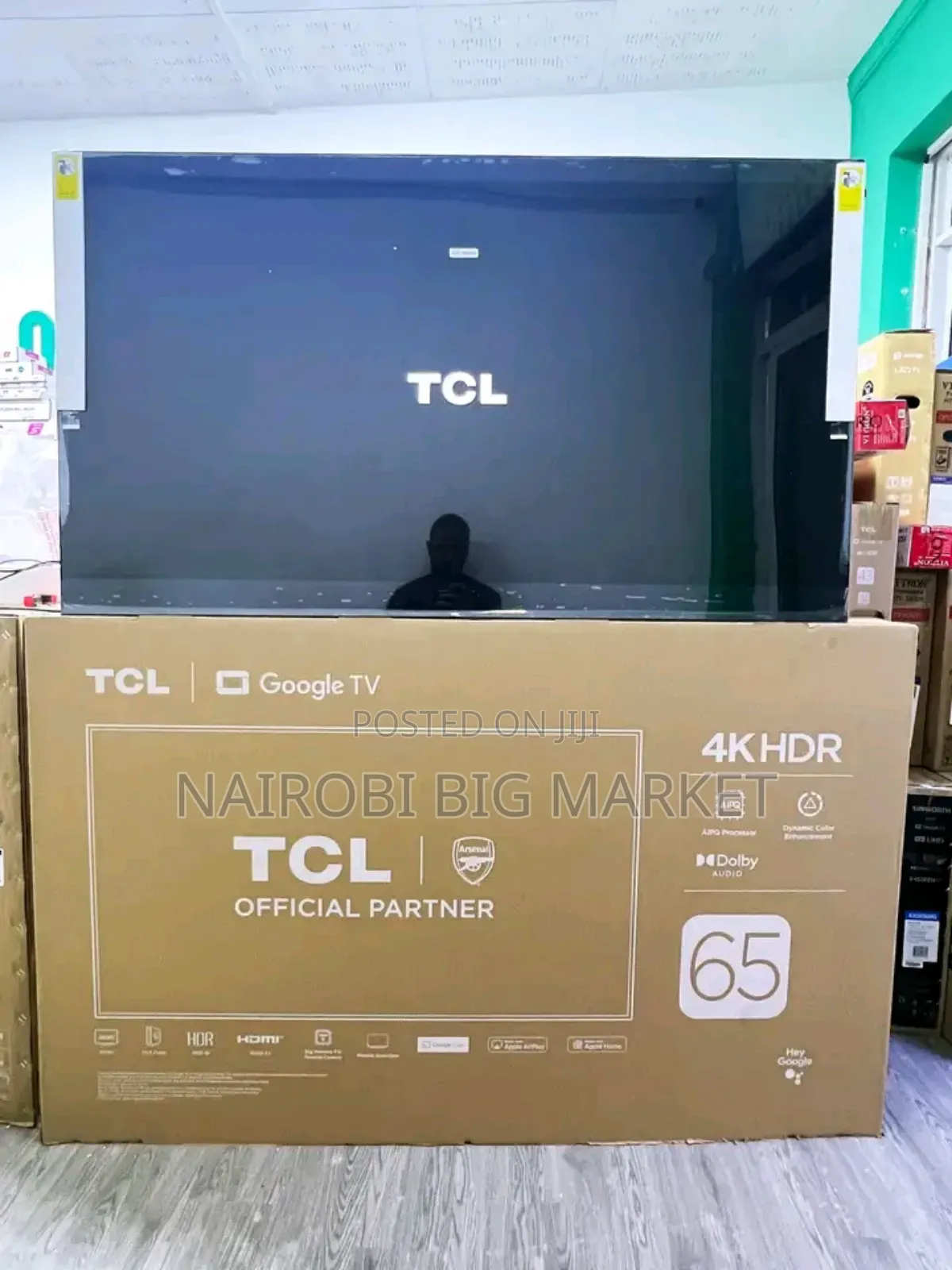 Tcl 65v6c 65 Inch 4k Uhd Smart Tv Hdr10 Google Tv