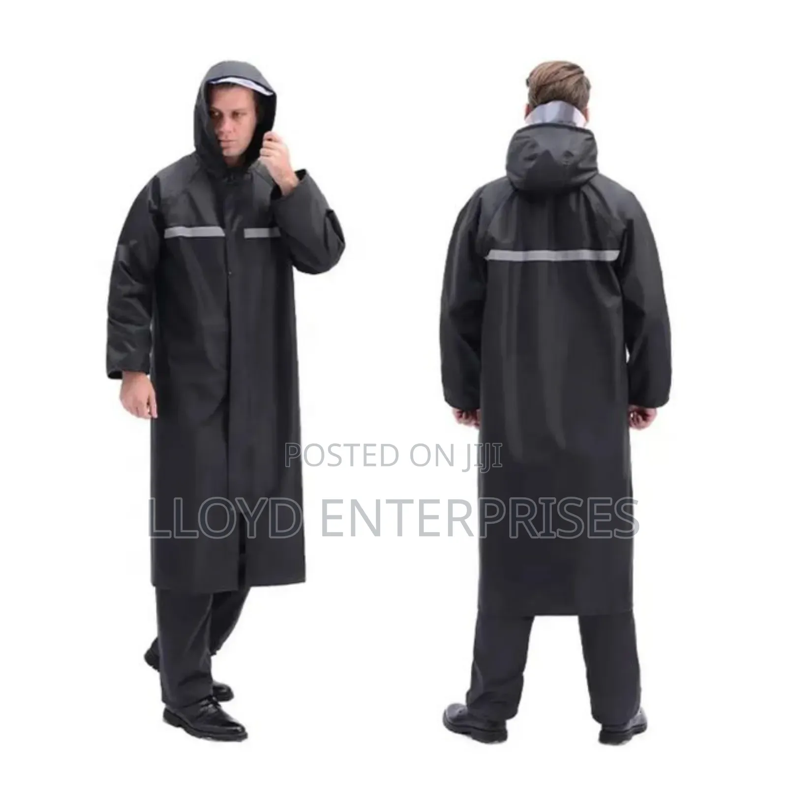 Heavy Adult Rain Coat With Cap