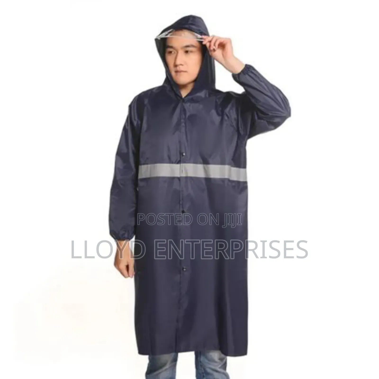 Heavy Adult Rain Coat With Cap