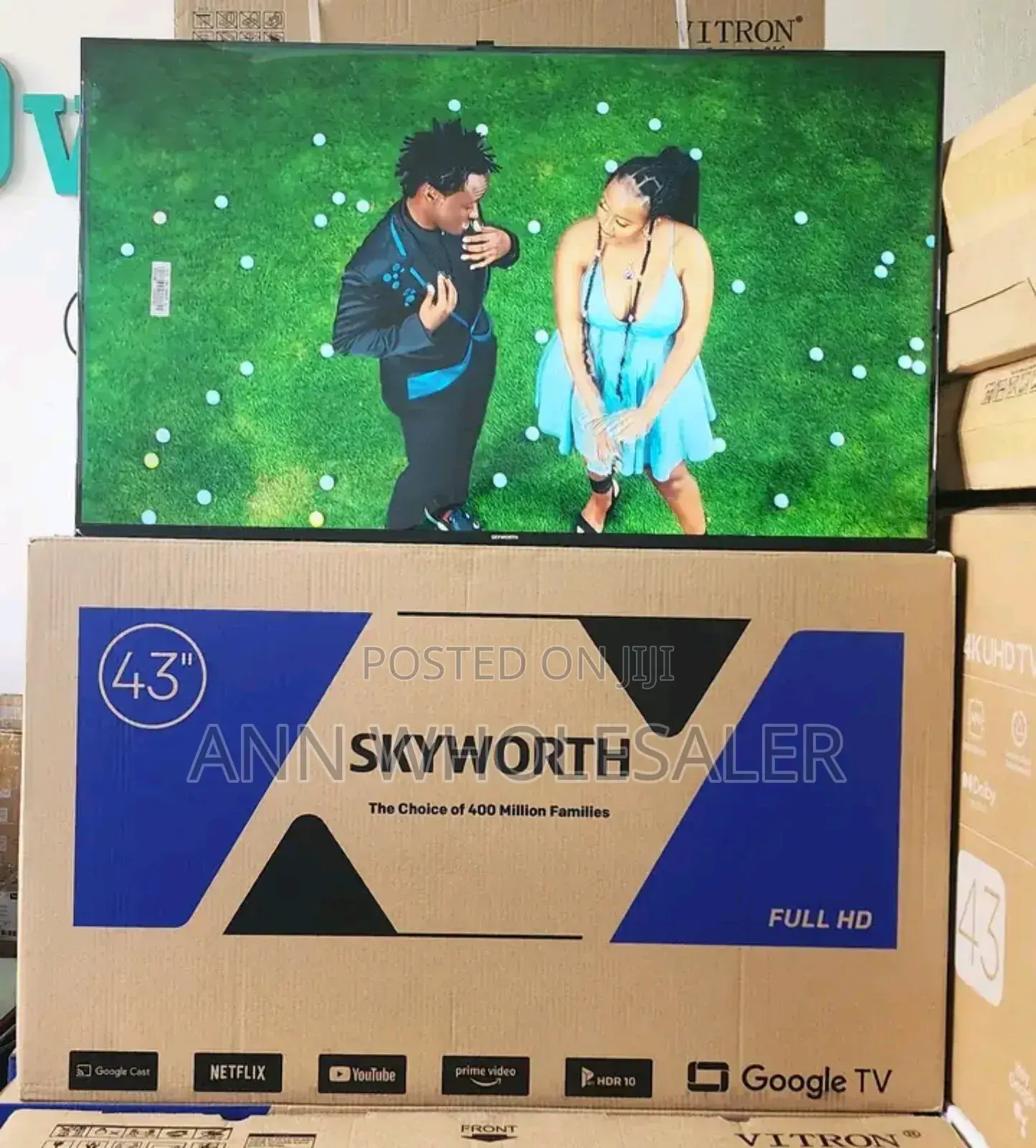 Skyworth 43 Inch Smart Android Google Tv 43e3500g