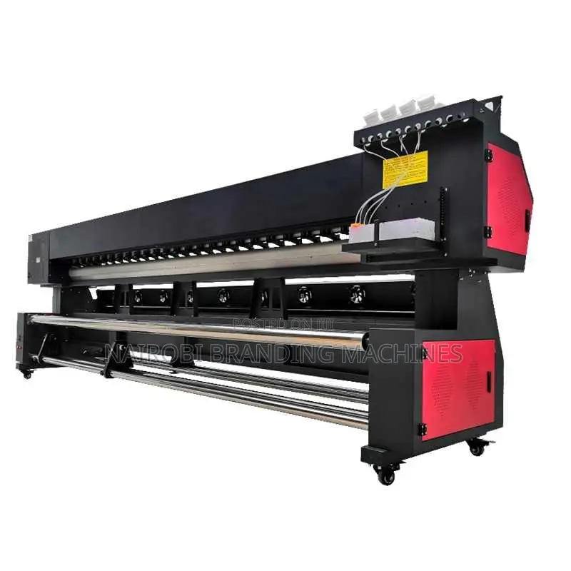 Brand New 3.2m Large Format Printer Eco Solvent 2pcs I3200 Printheads