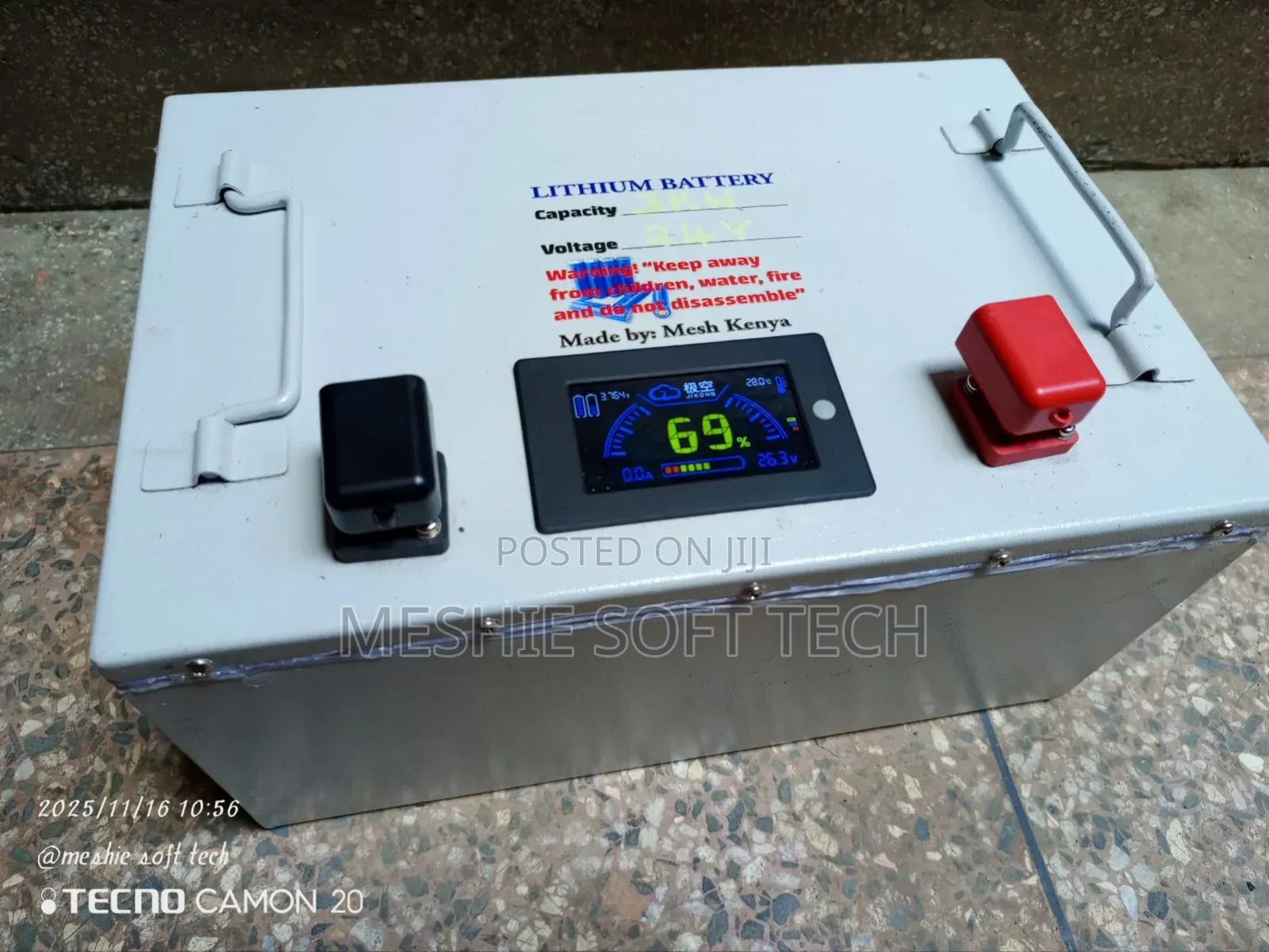 Lithium Batery 24v 3.885kwh