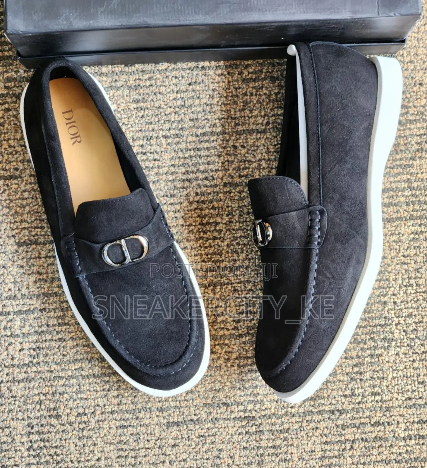 Dior Suede Loafers