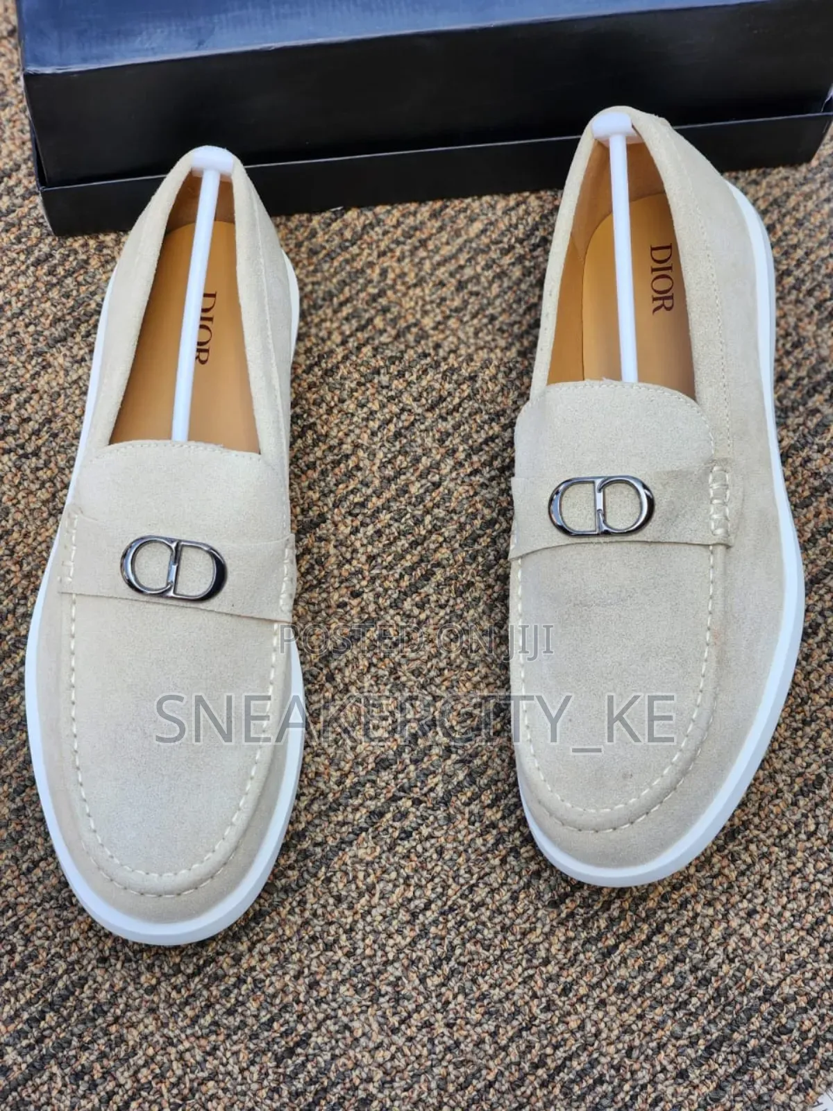 Dior Suede Loafers