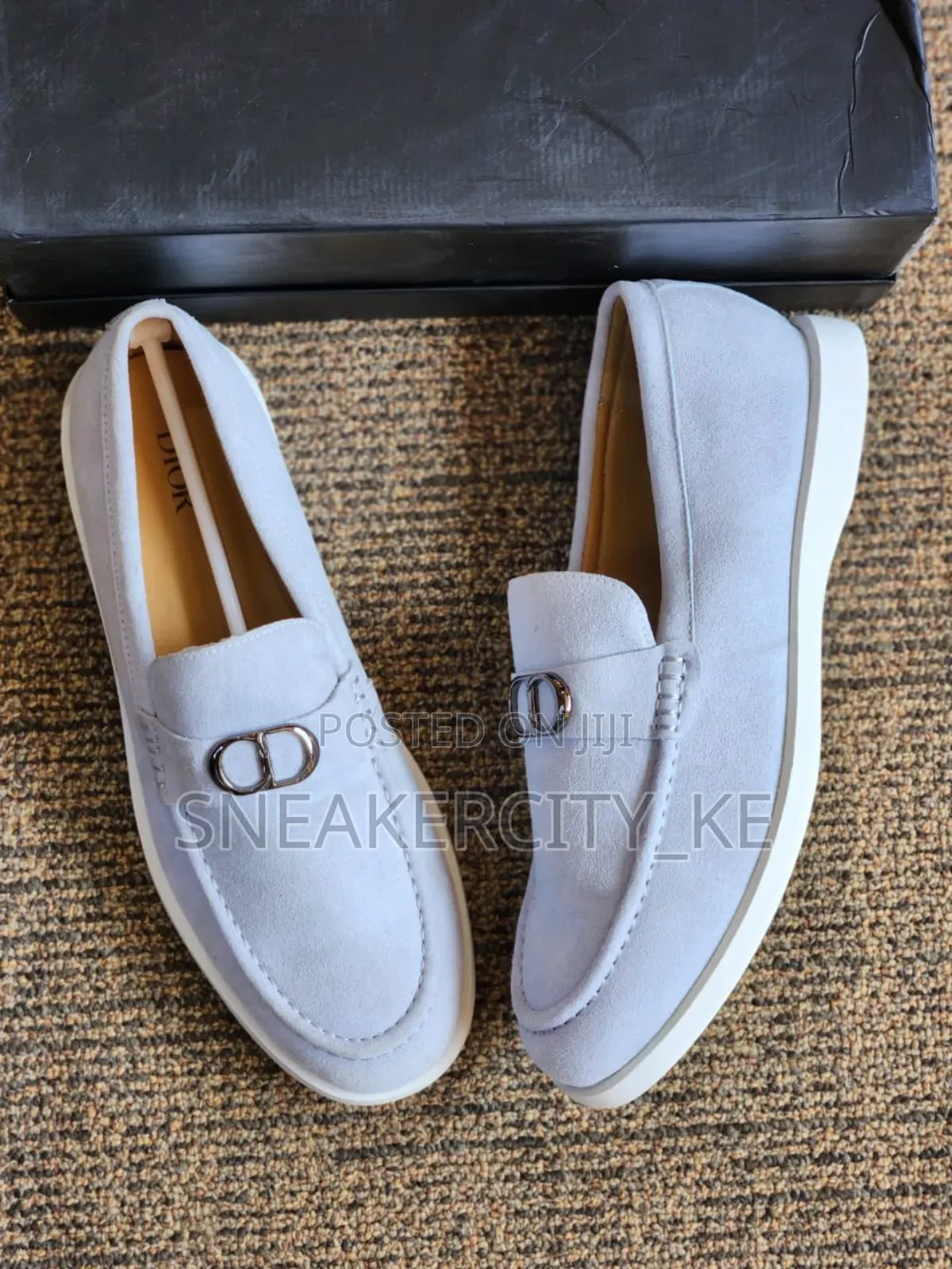 Dior Suede Loafers