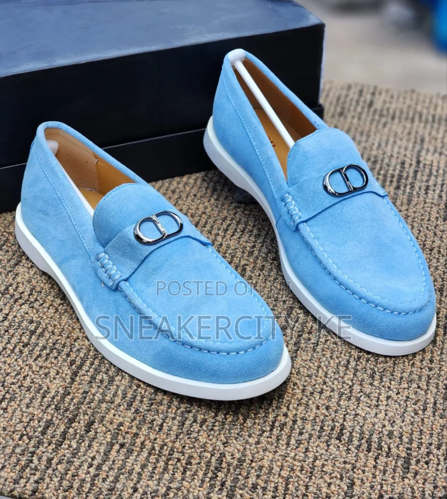 Dior Suede Loafers