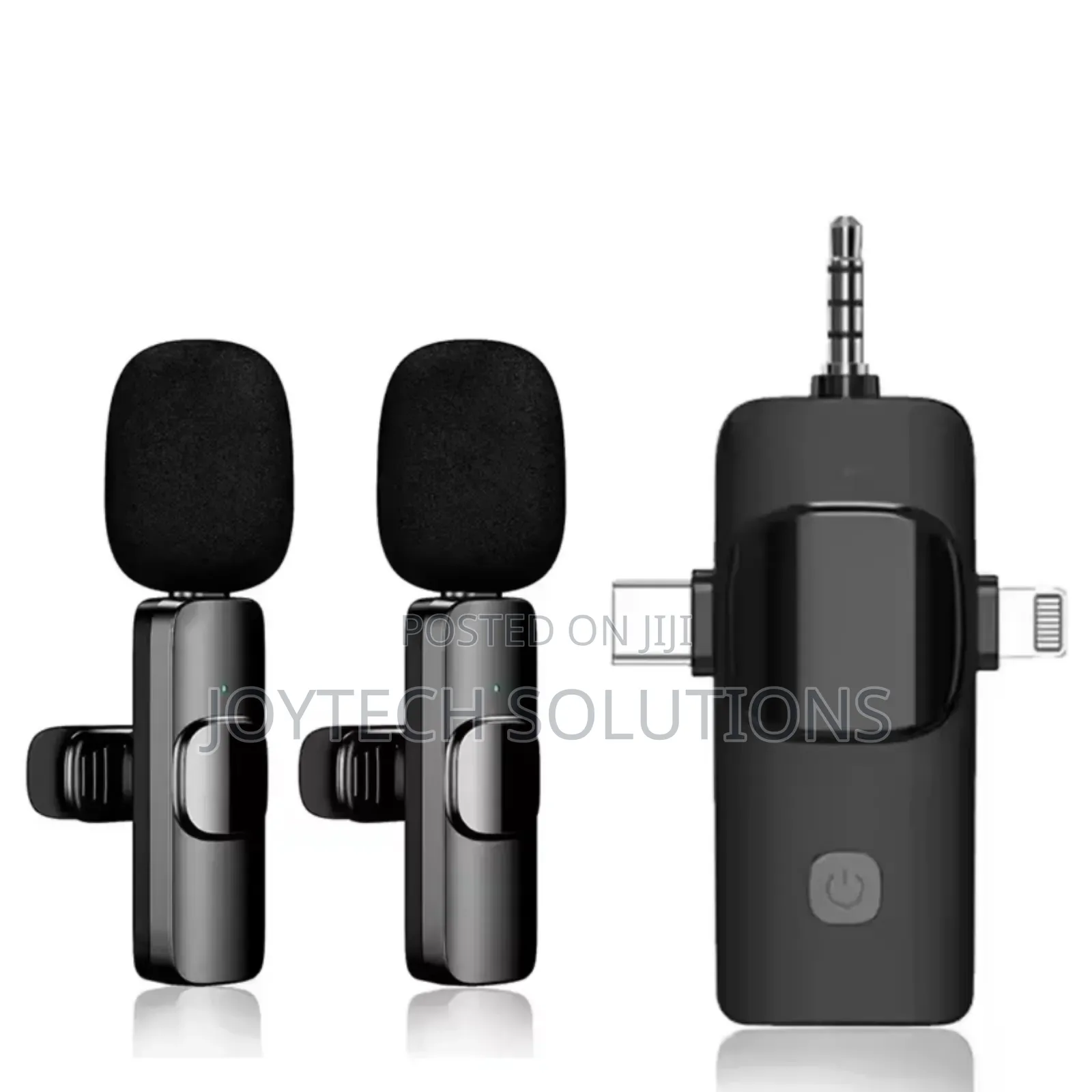  3 in 1 Wireless Lavalier Microphone Mobile Phone for Camera
