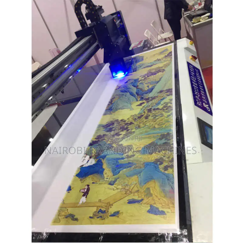 250cm*130cm Large Format Digital Acrylic Glass Uv Flatbed