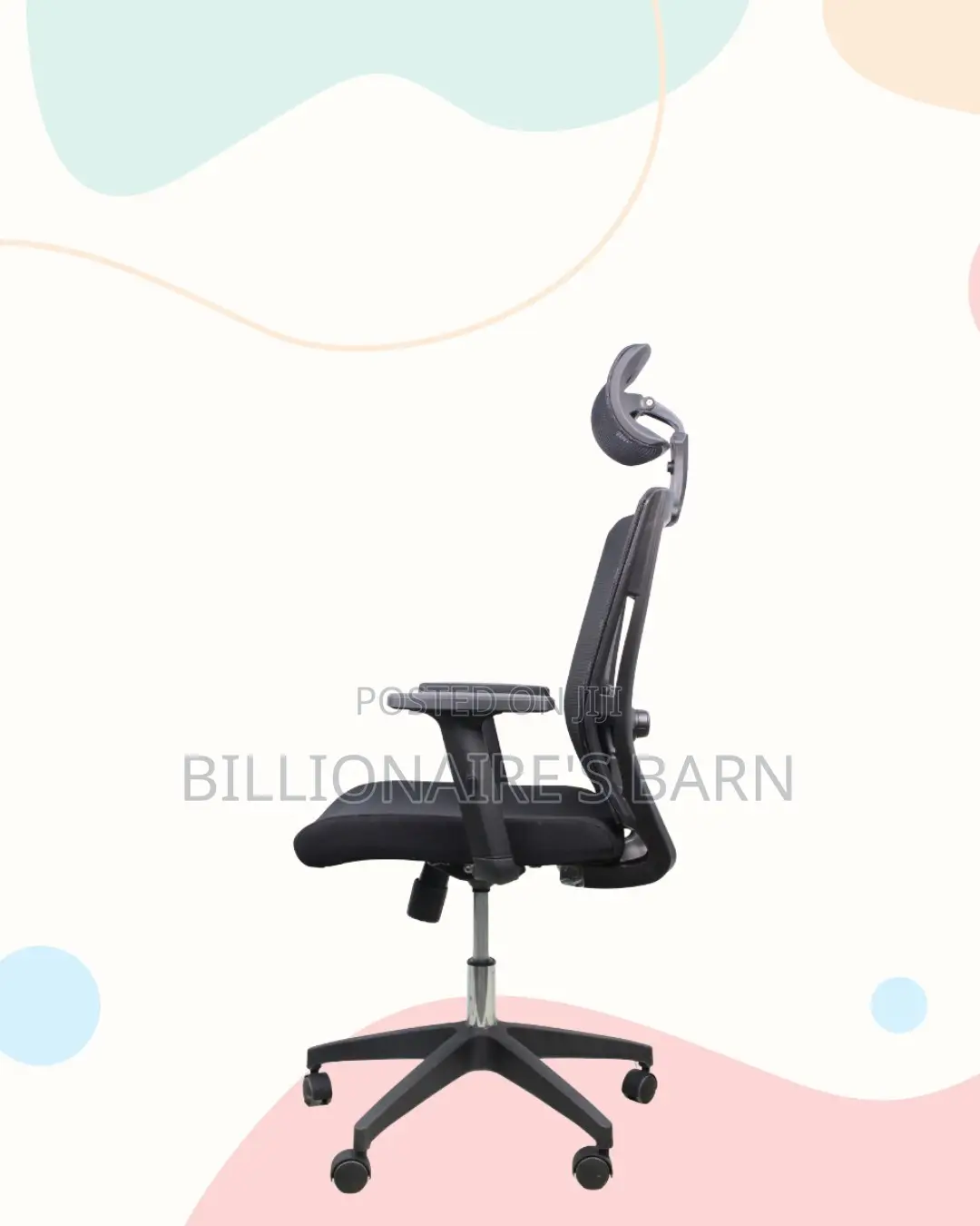 Breathable Mesh Chair for Long Hours | Smooth Swivel Easy Movement
