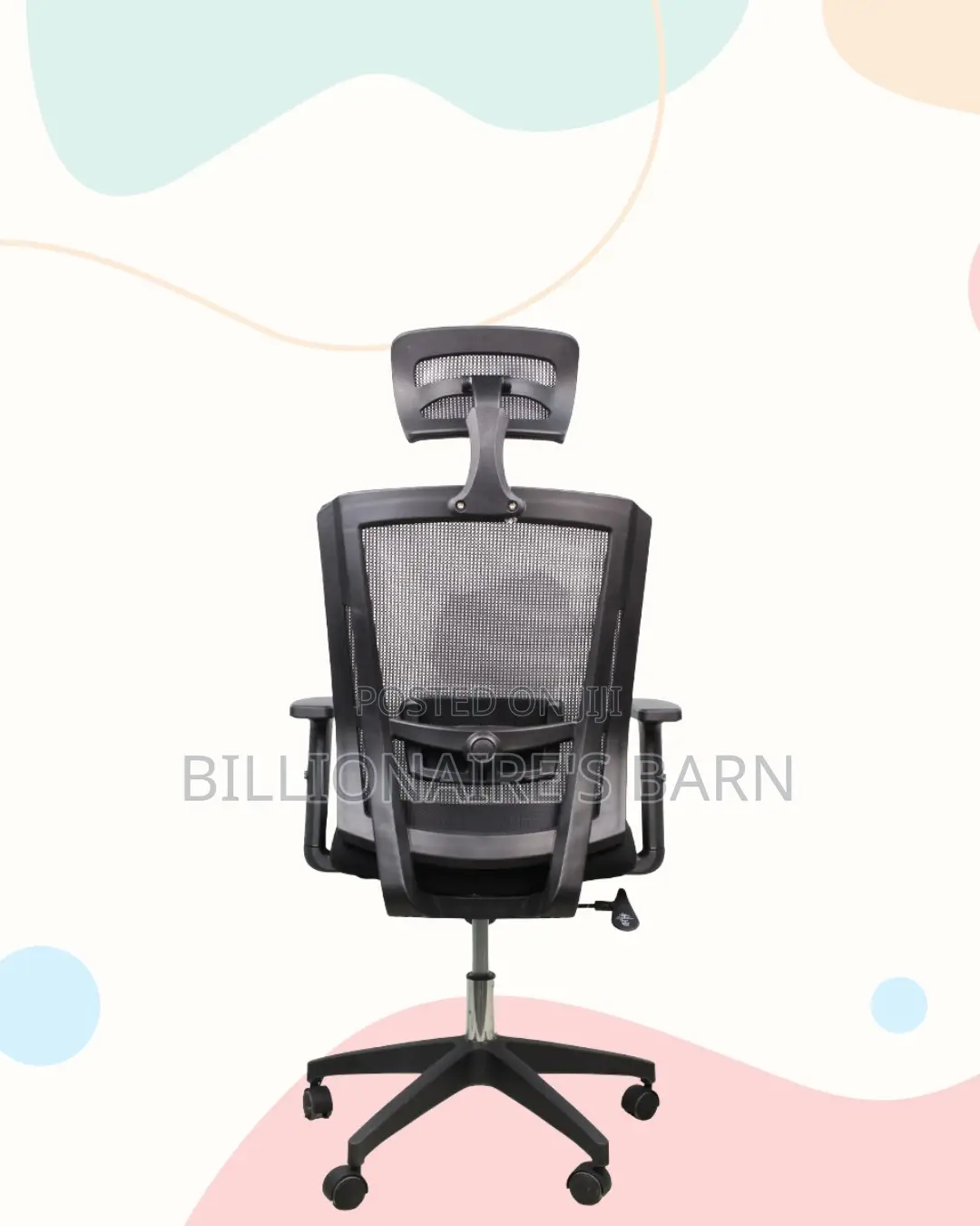 Breathable Mesh Chair for Long Hours | Smooth Swivel Easy Movement