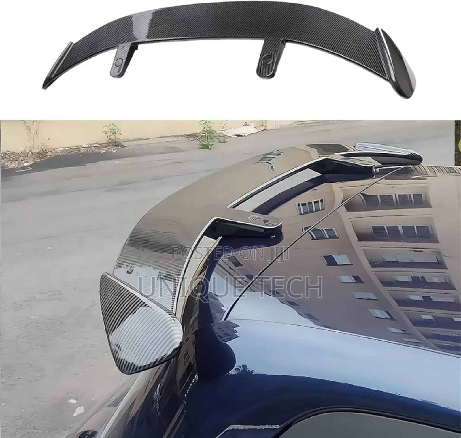 Hatchback Car Spoiler ,Carbon Fiber Universal Fit