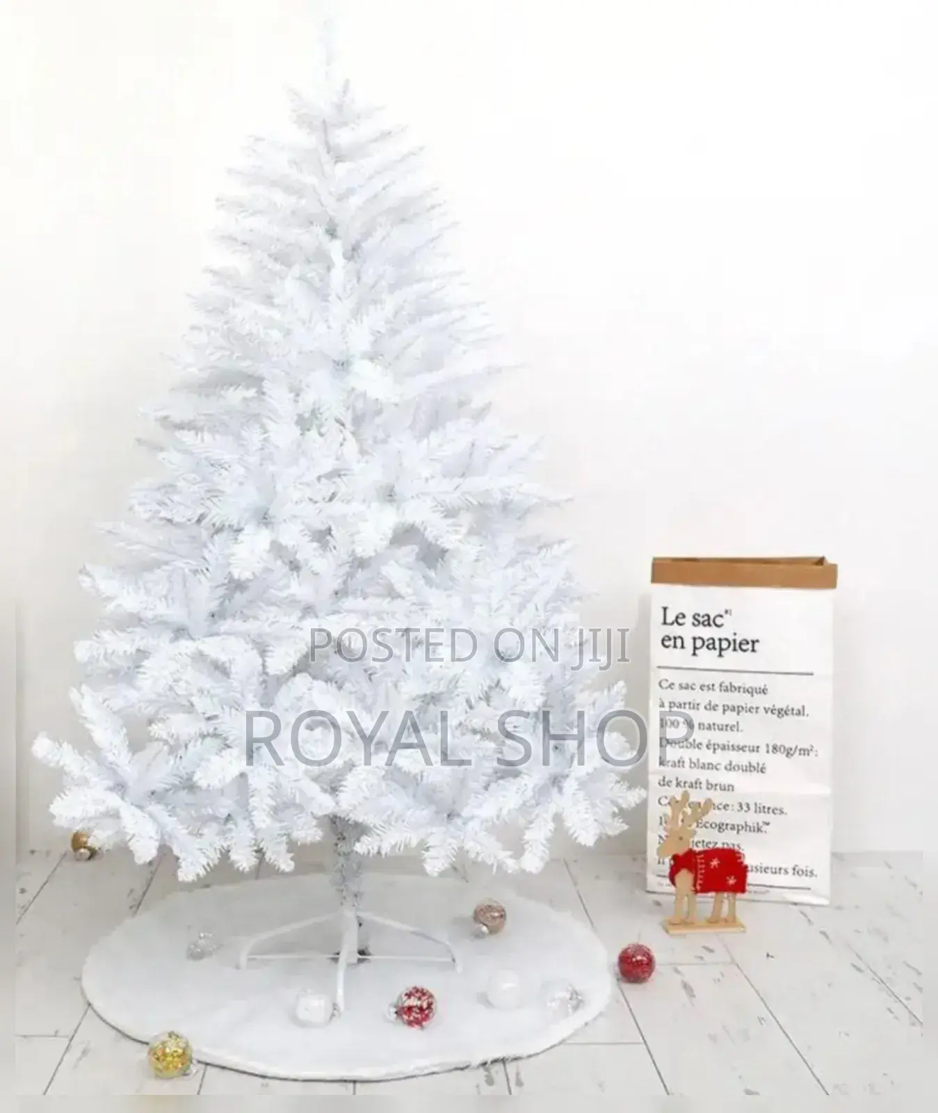 White Christmas Tree