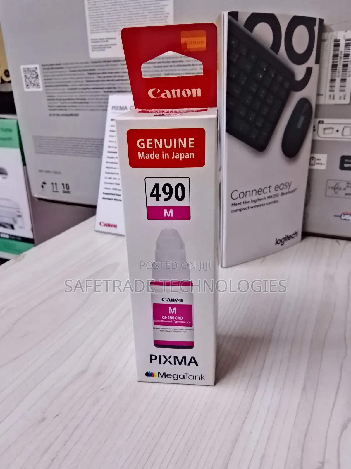Newest Canon 490 Magenta Ink Cartridge