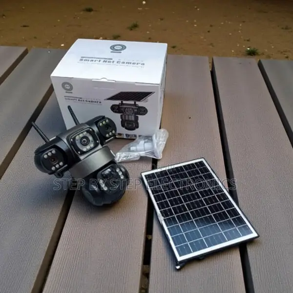 Triple Lens 4g Solar Ai Human Movements Detection PTZ Solar Camera