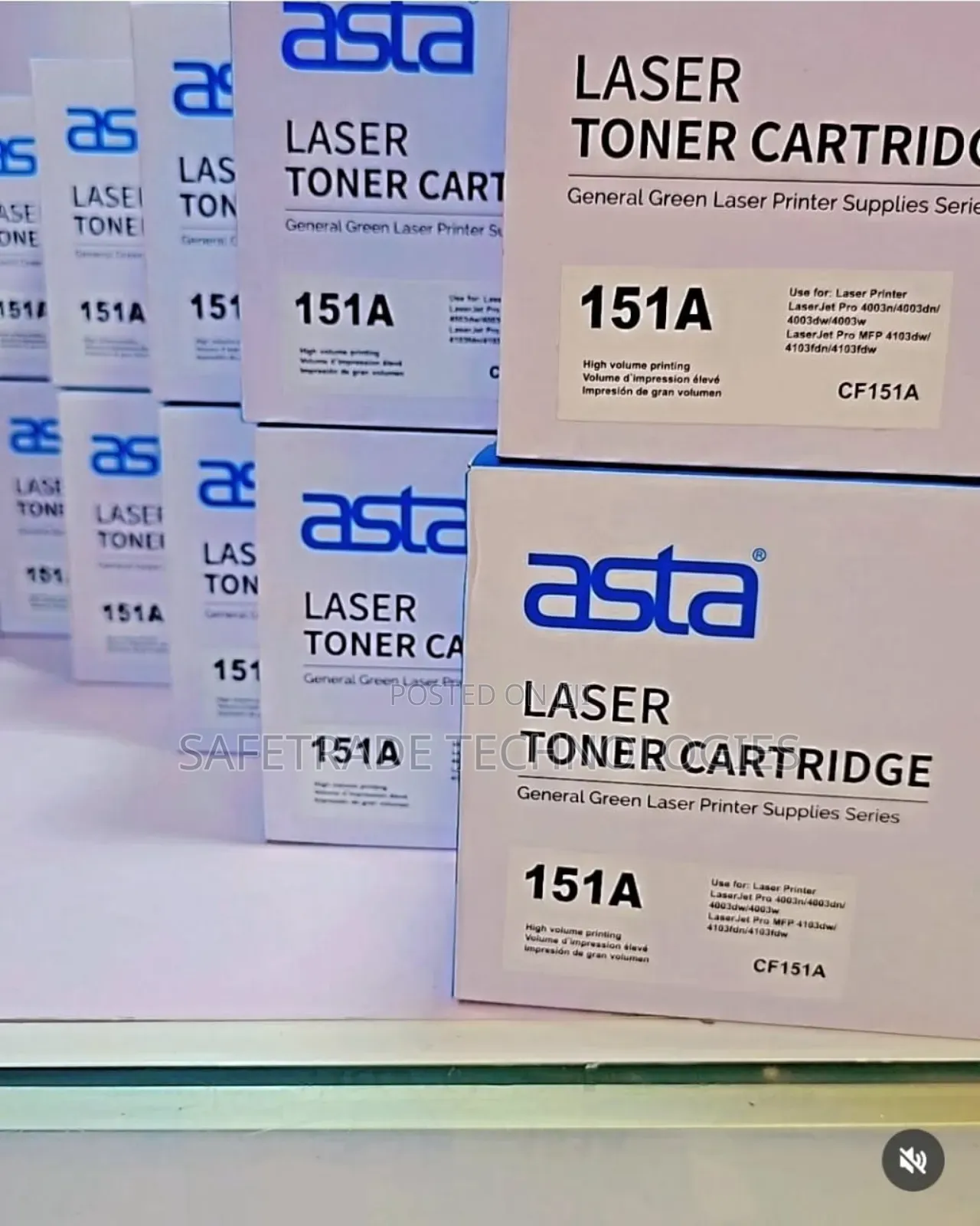 Approved Asta 151a Toner Cartridge